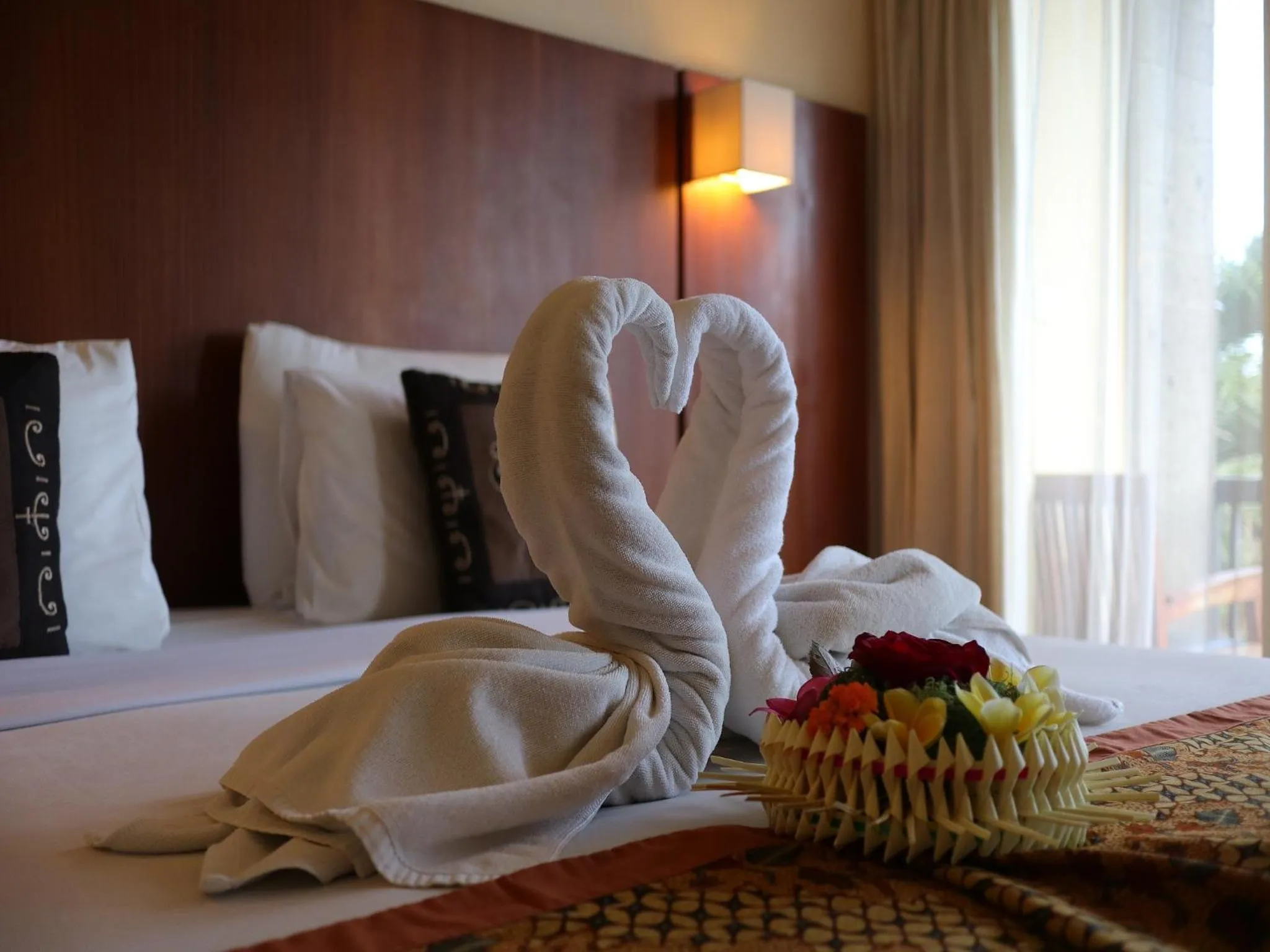 Bed in Biyukukung Suite & Spa