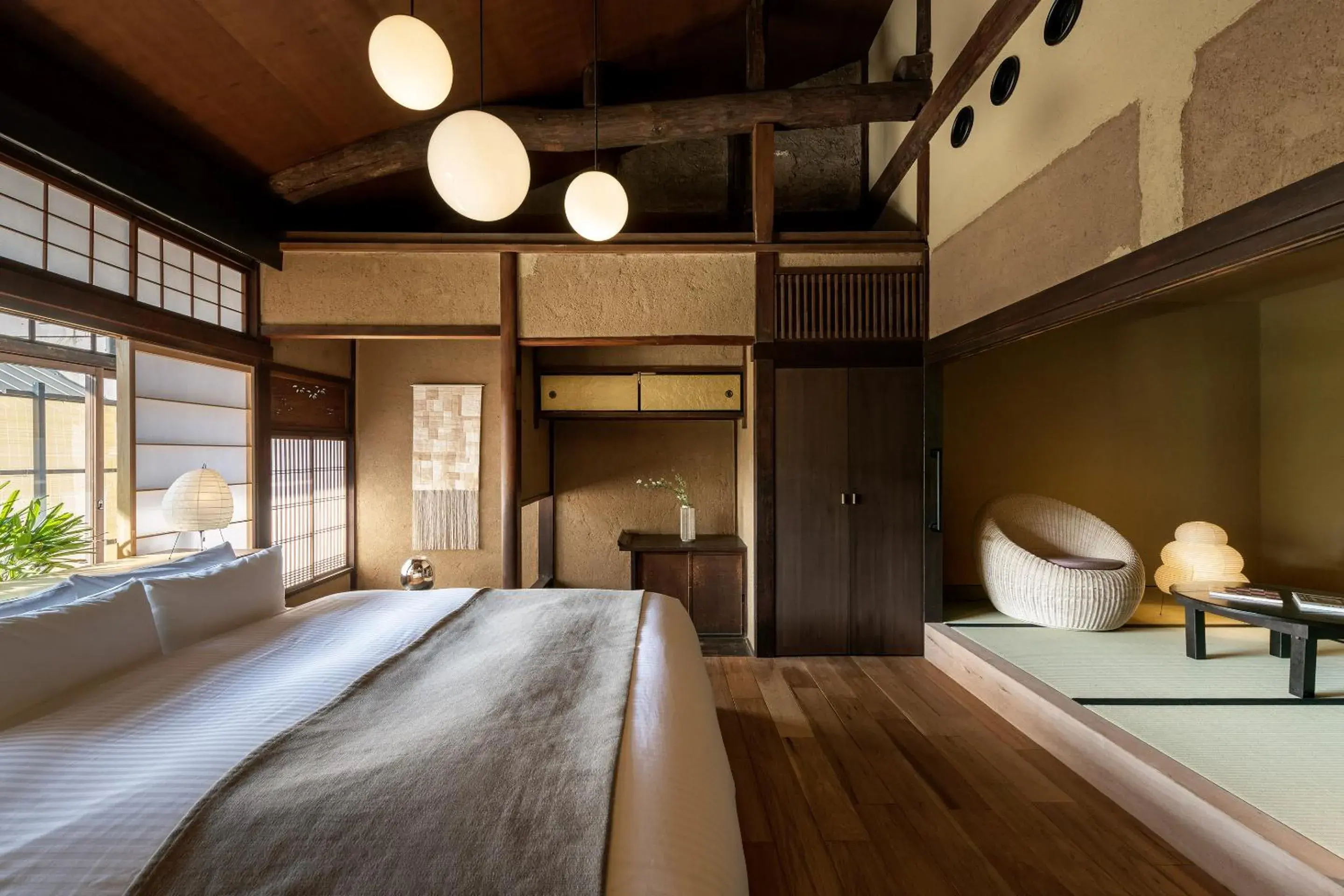 Bed in Nazuna Kyoto Gosho