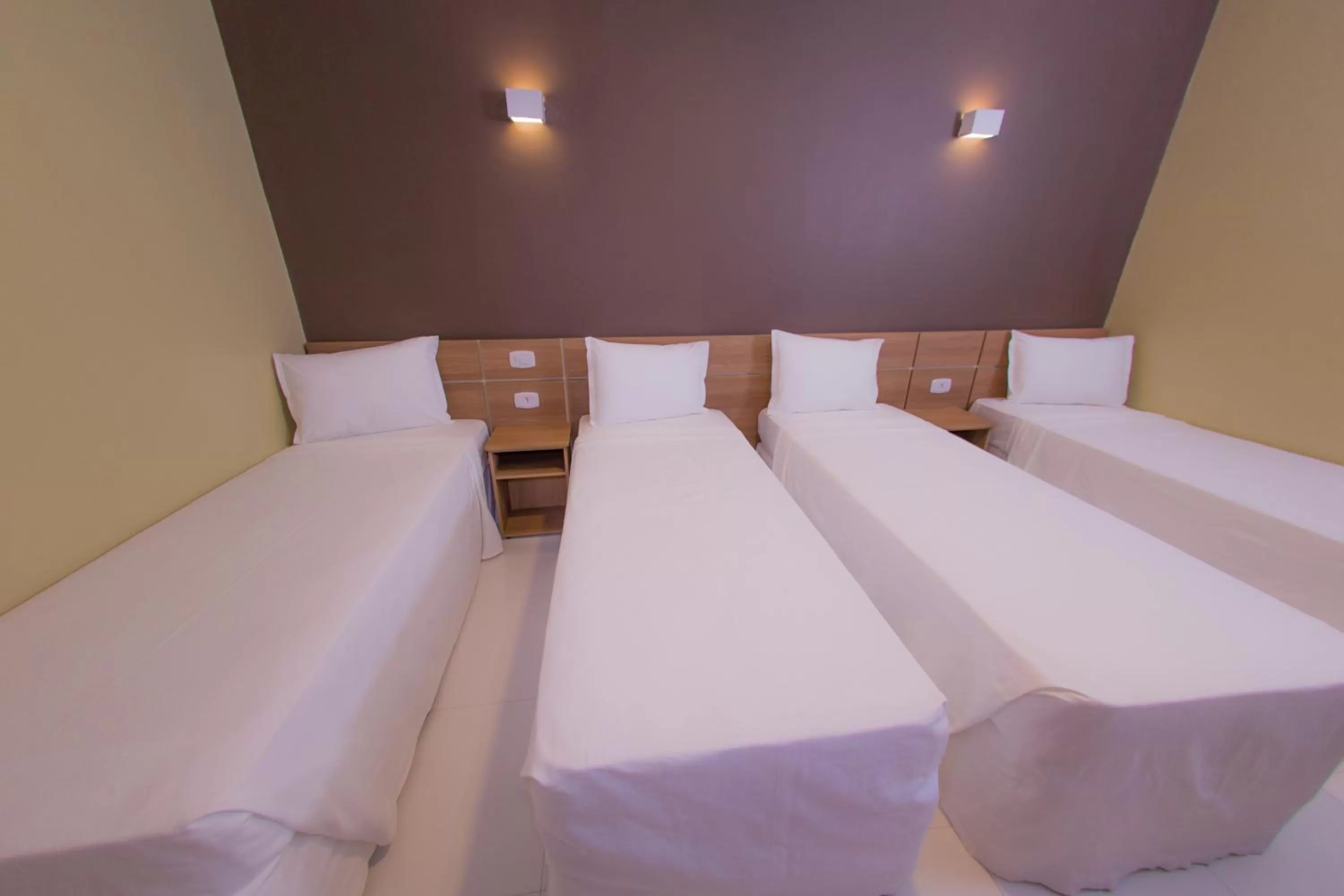 View (from property/room), Bed in Safira Praia Hotel