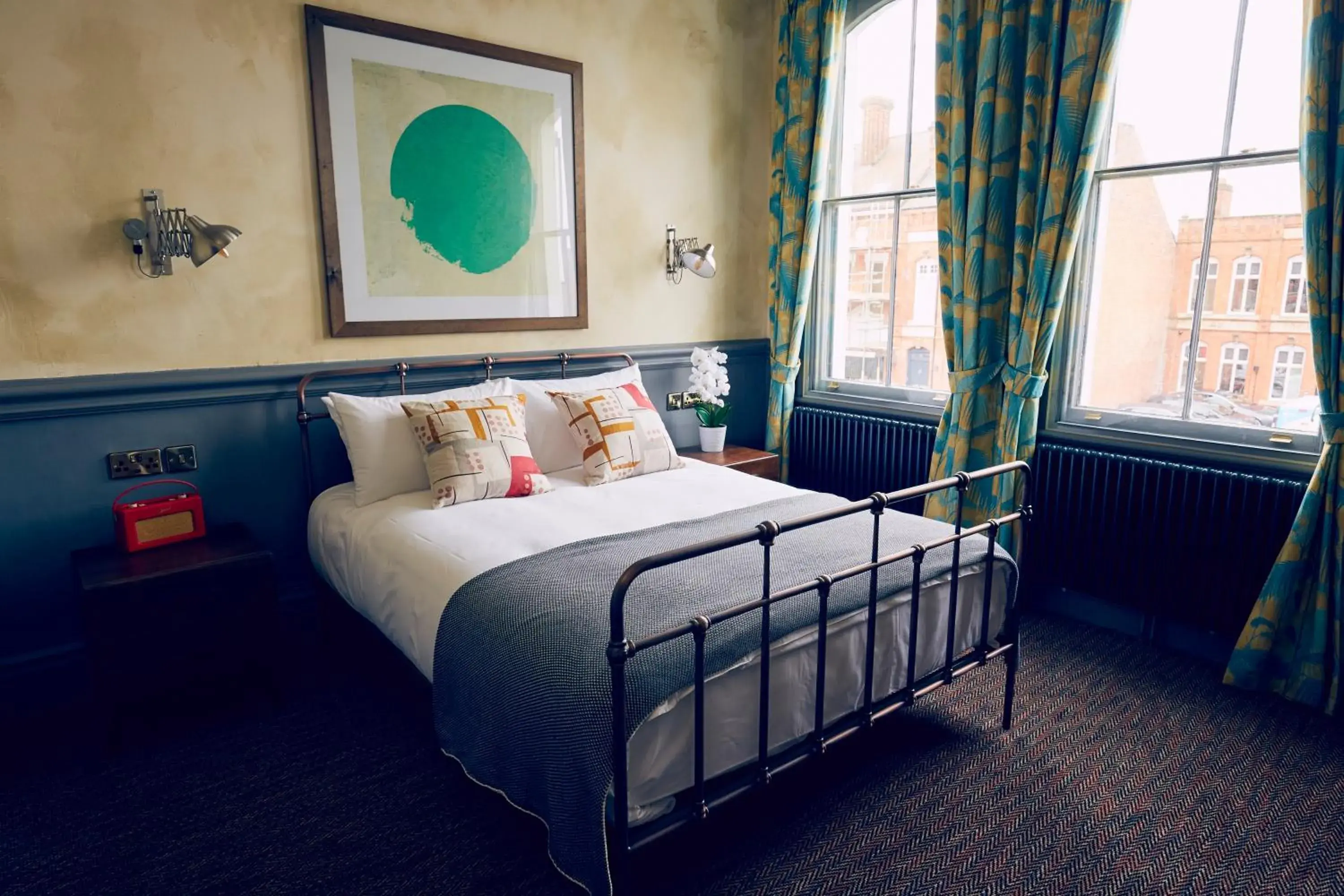 Bedroom, Bed in Frederick Street Townhouse