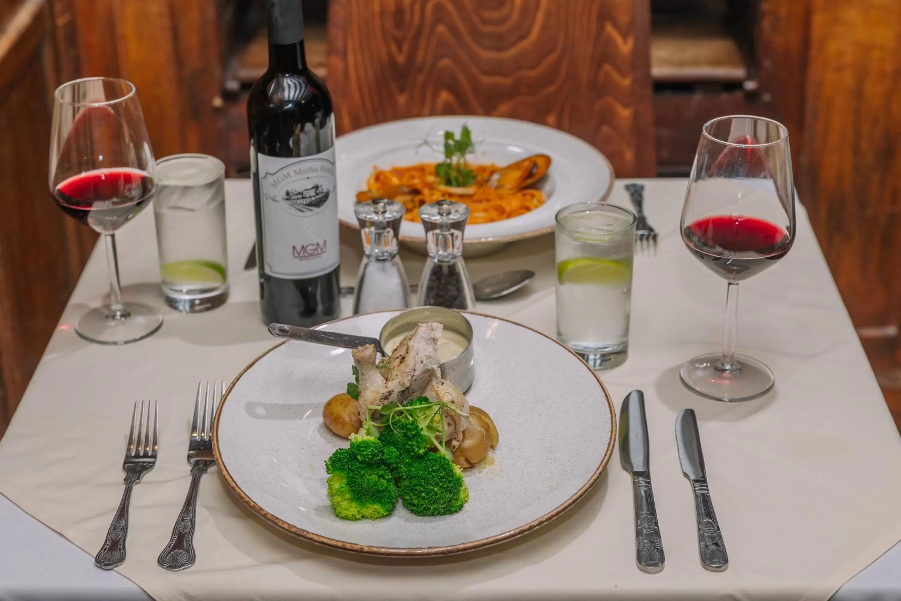 Dinner in Muthu Belstead Brook Hotel