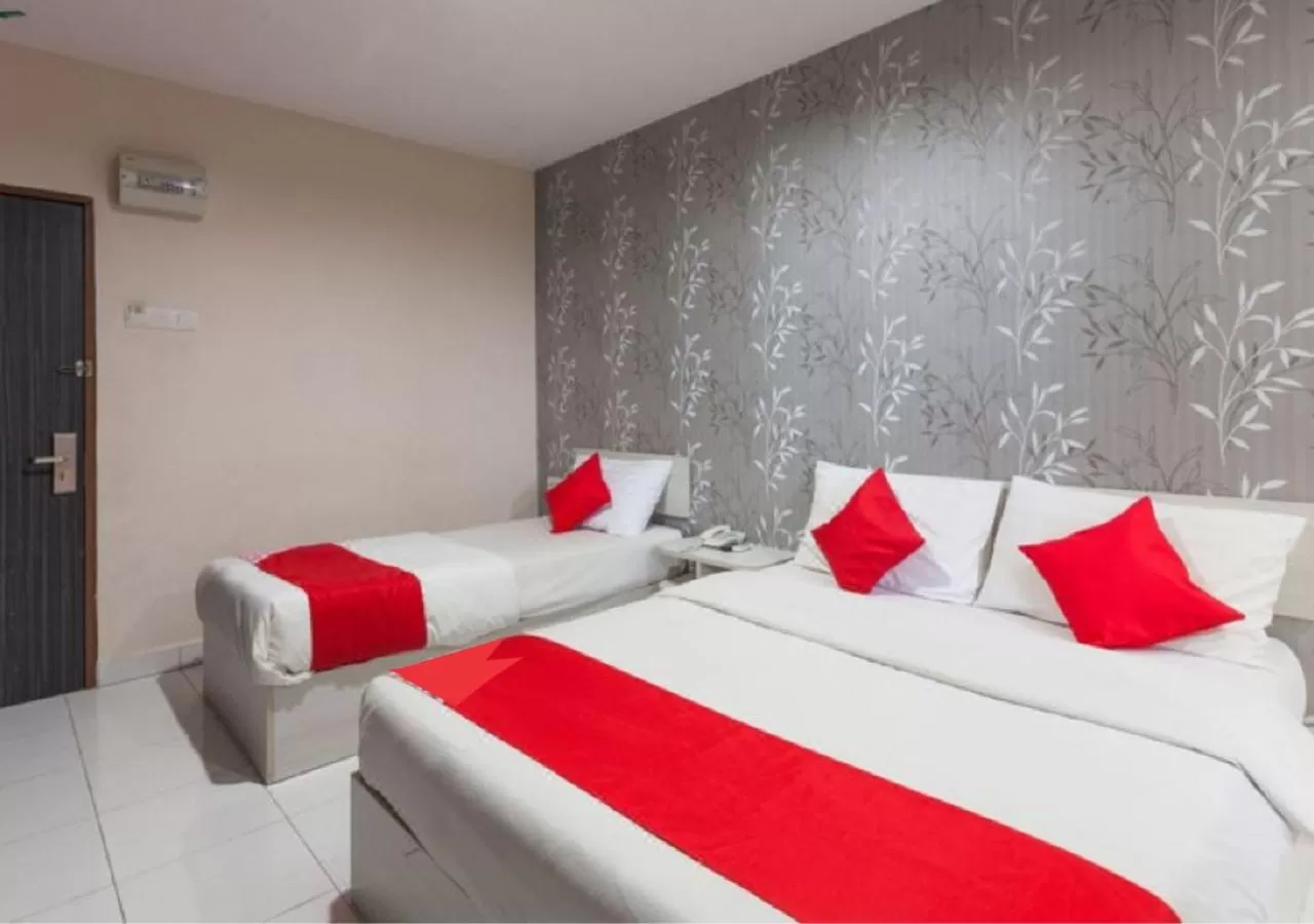 Bed in Hotel Pulai Ipoh