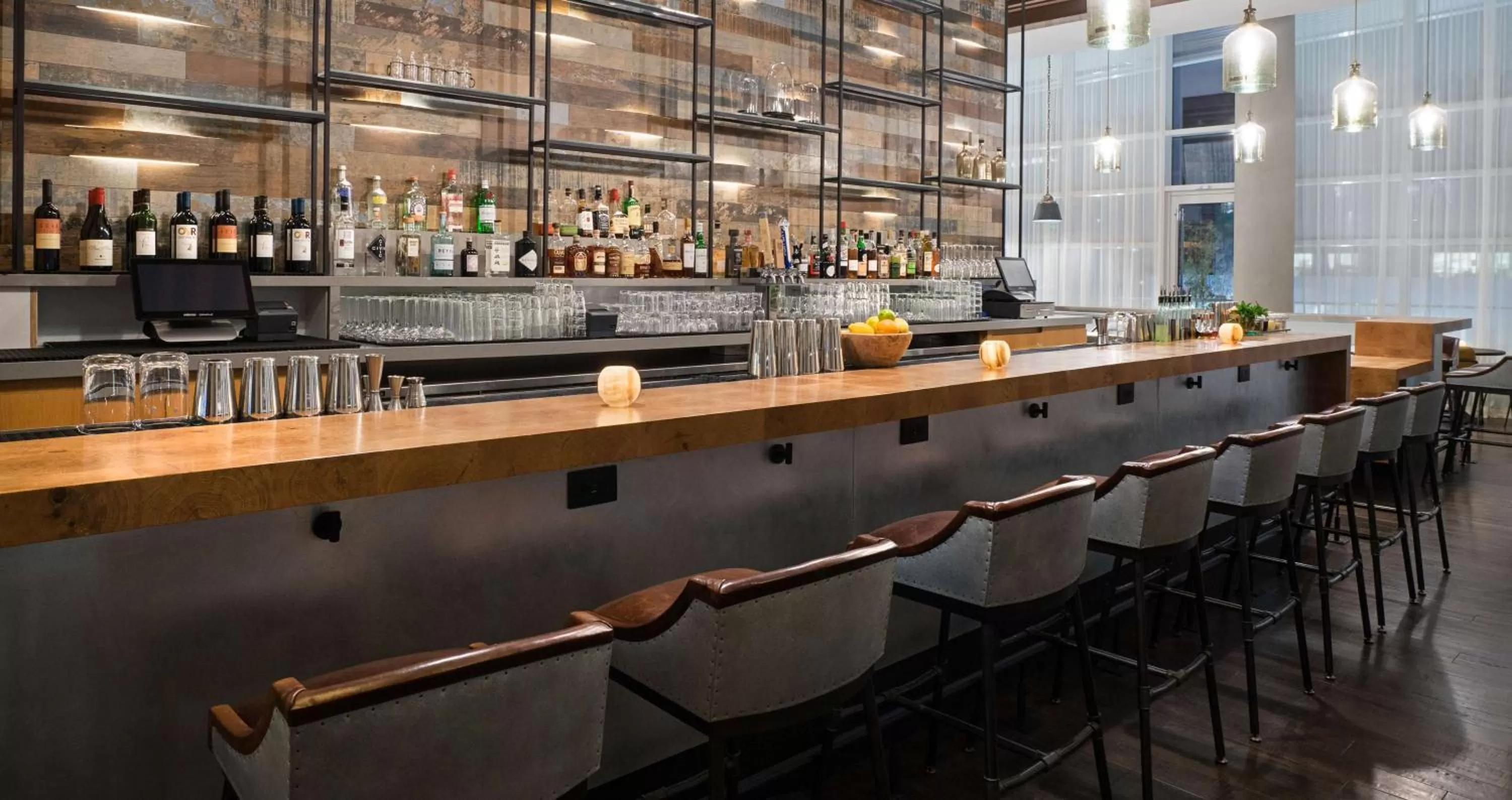 Lounge or bar in Canopy By Hilton Washington DC The Wharf