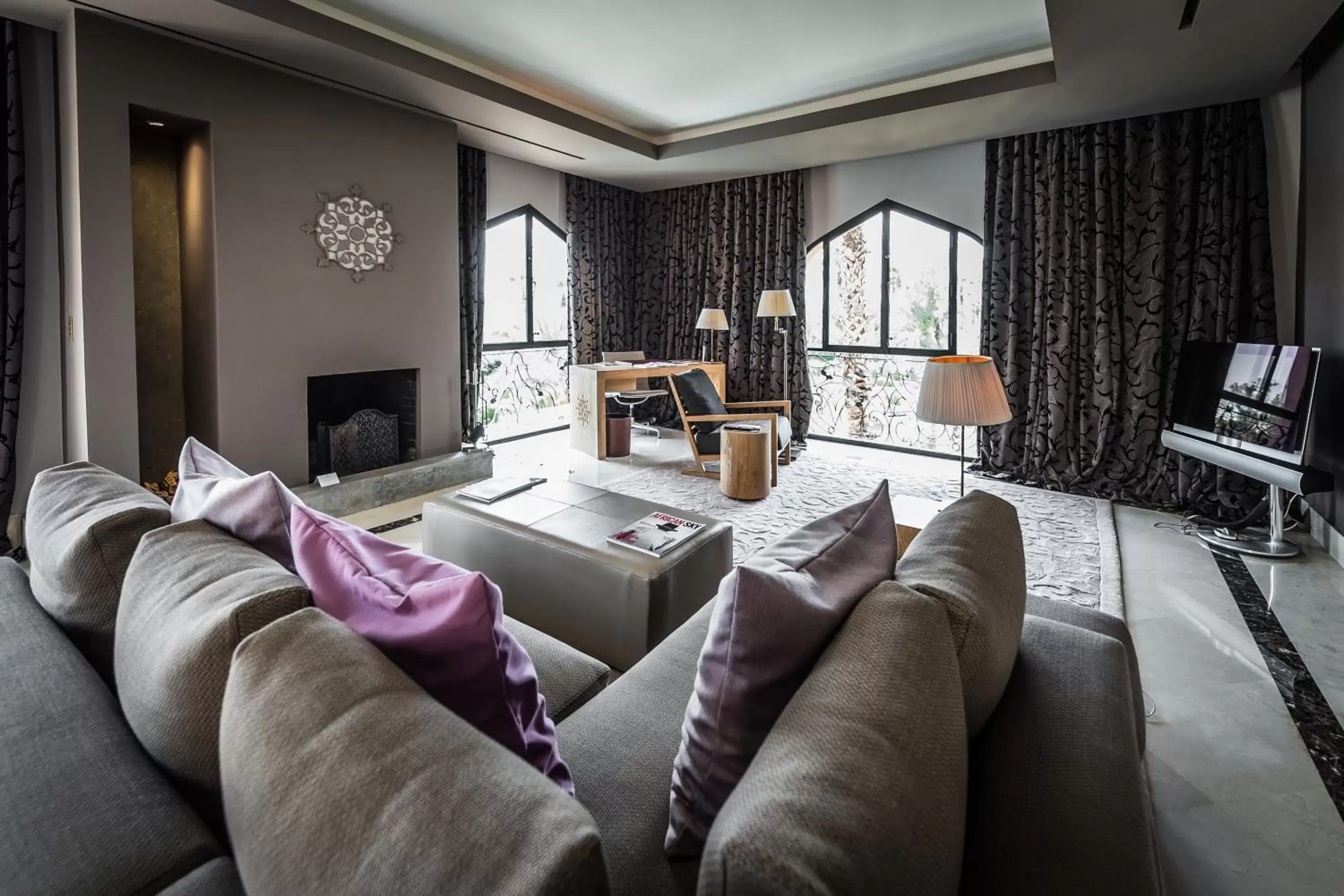 Living room, Seating Area in Palais Namaskar