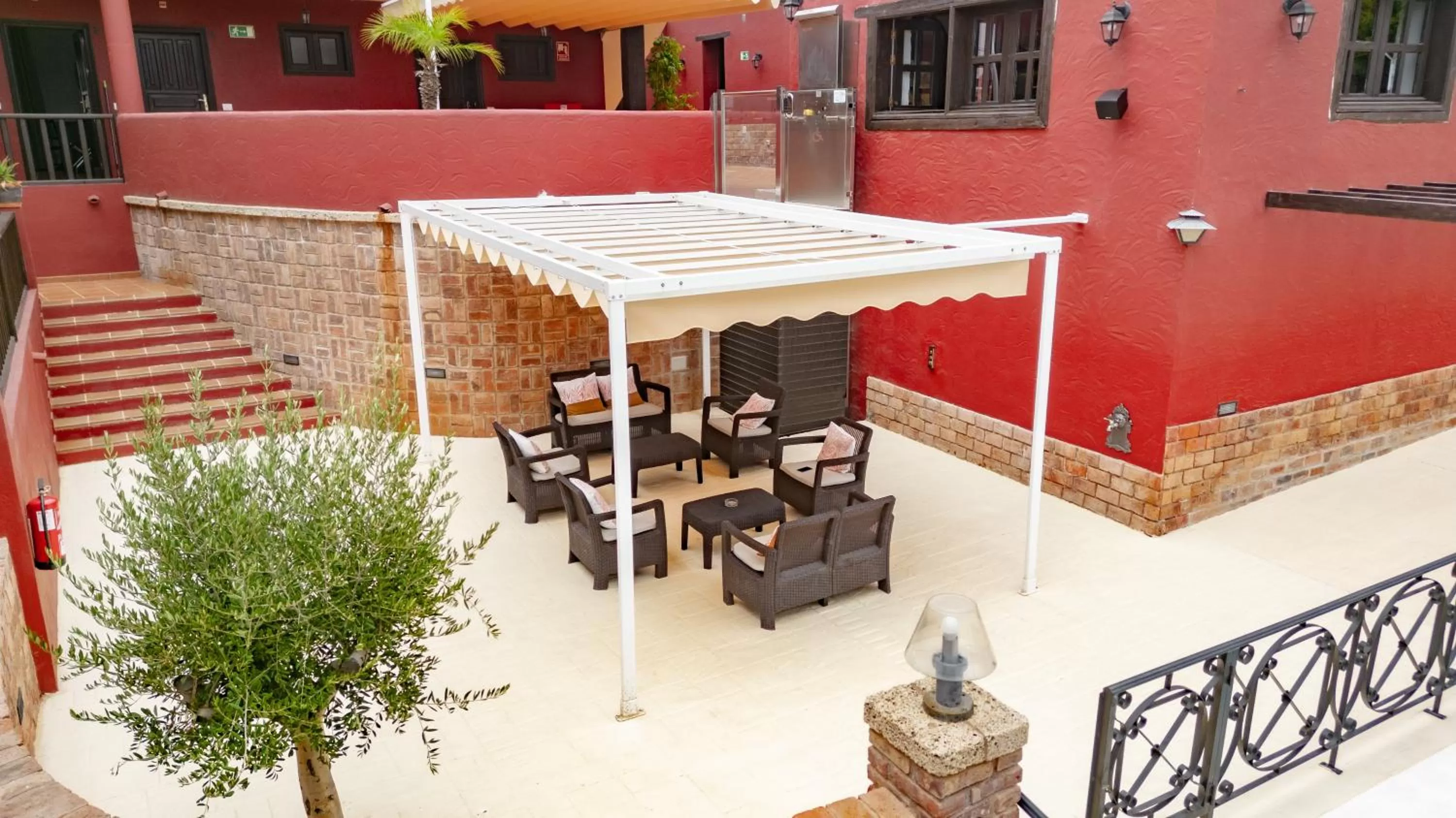 Patio in Hotel Ecolife Tenerife