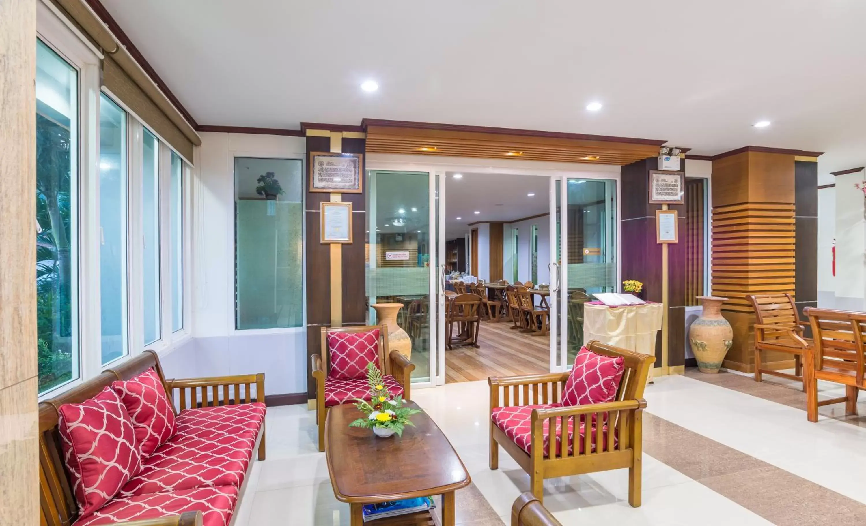 Living room in Aonang Silver Orchid Resort