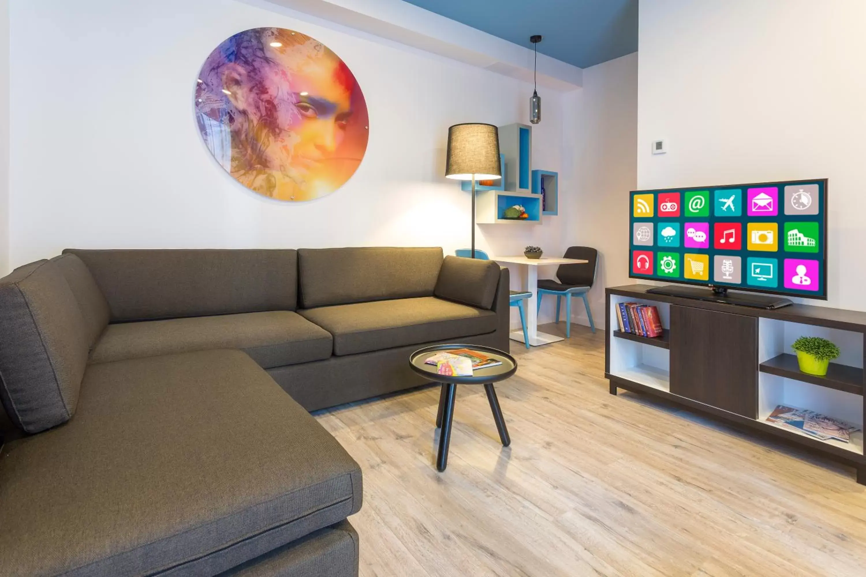 Communal lounge/ TV room, Seating Area in Park Inn by Radisson Residence Riga Barona