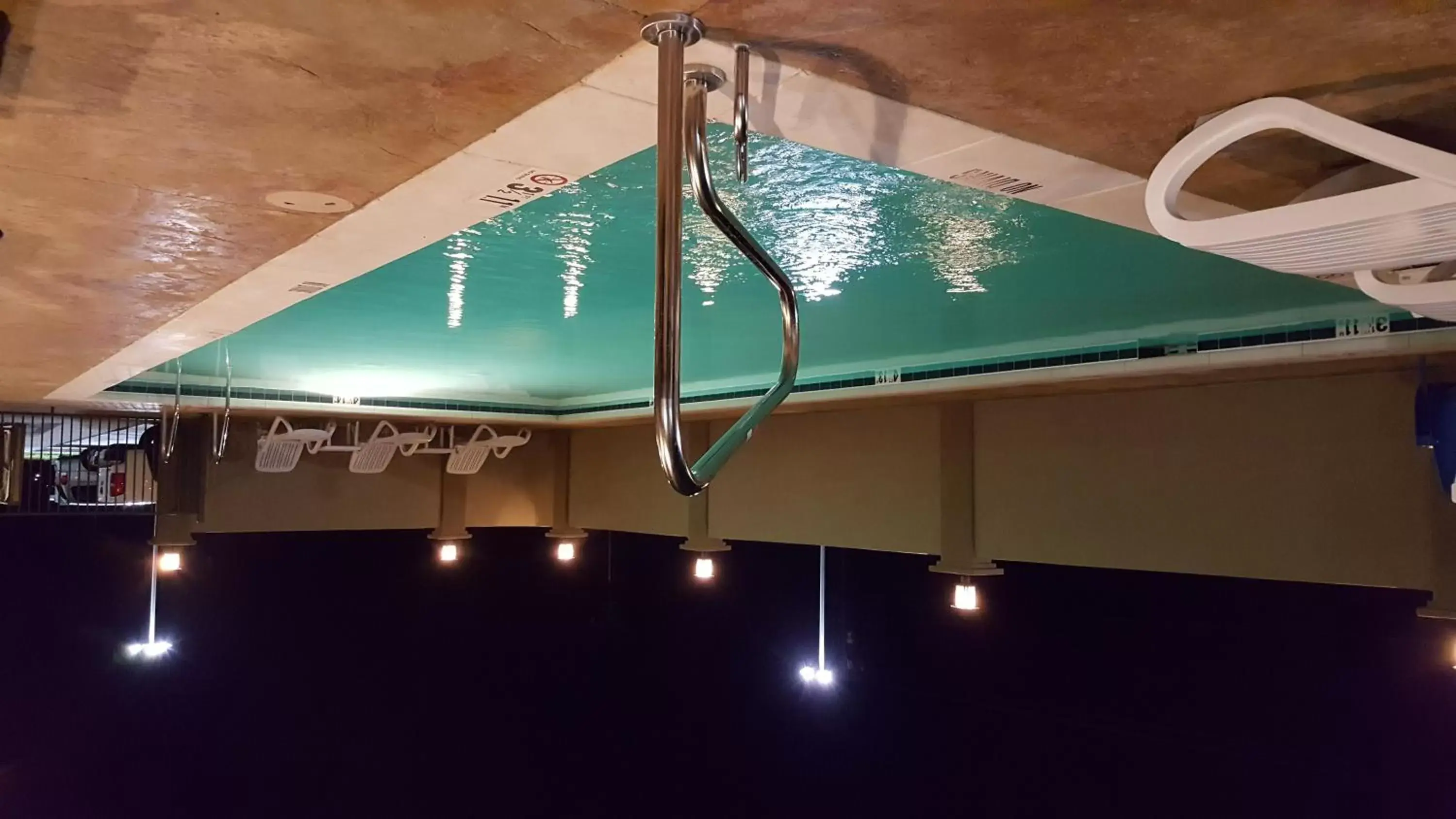 Night, Swimming Pool in MainStay Suites Midland