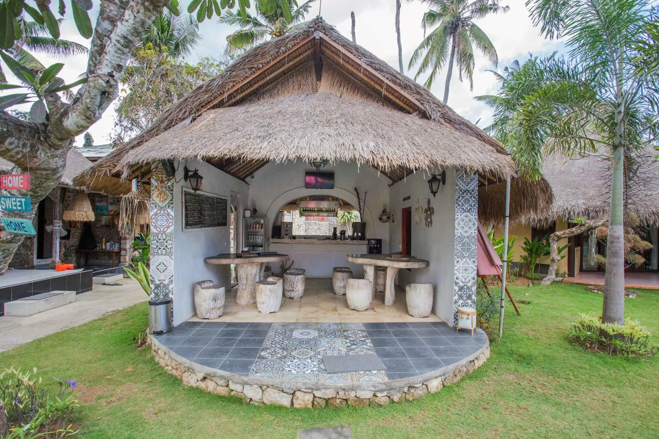 Garden in Sanghyang Bay Villas