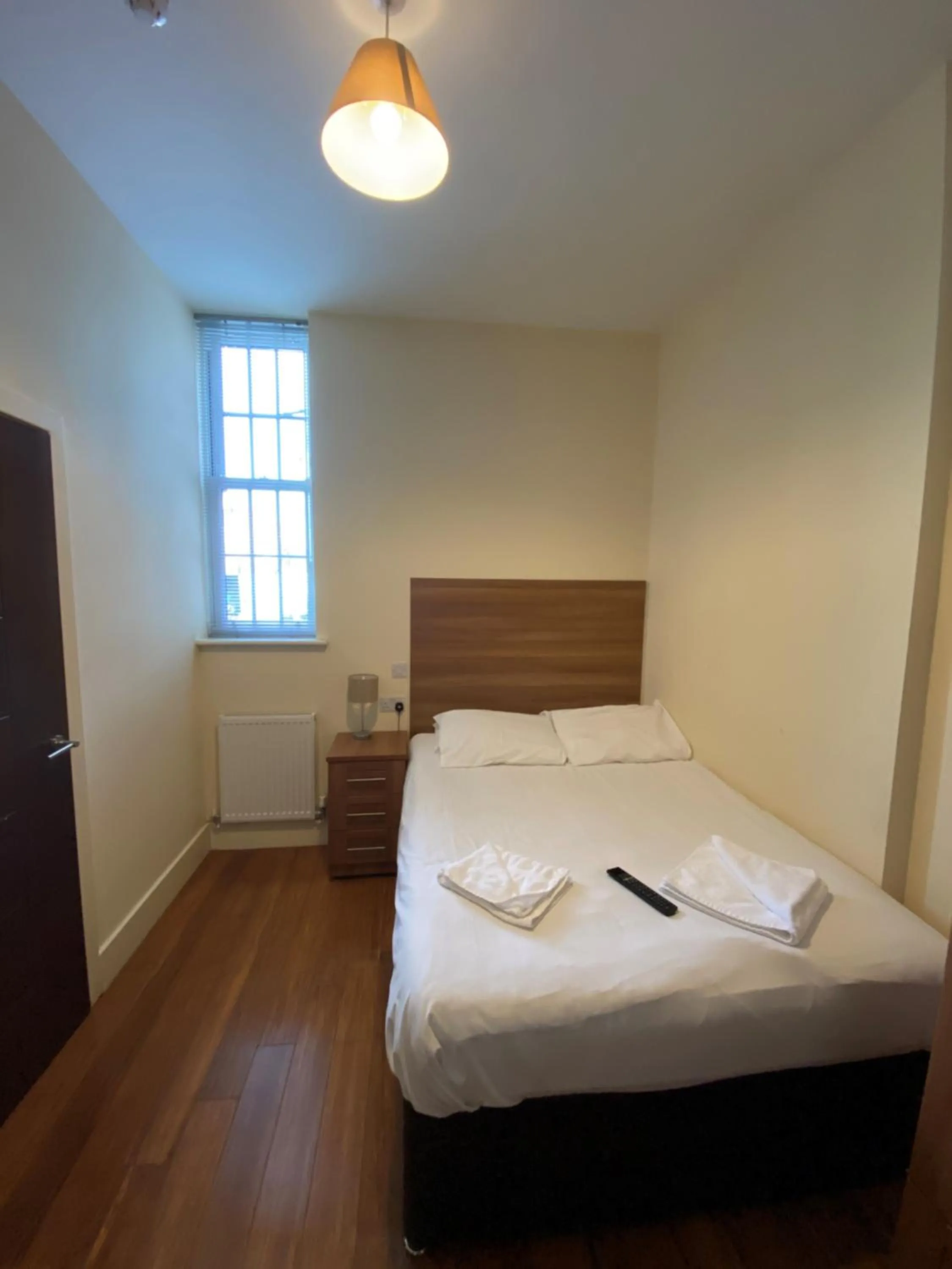 Bed in Wendover Arms Hotel