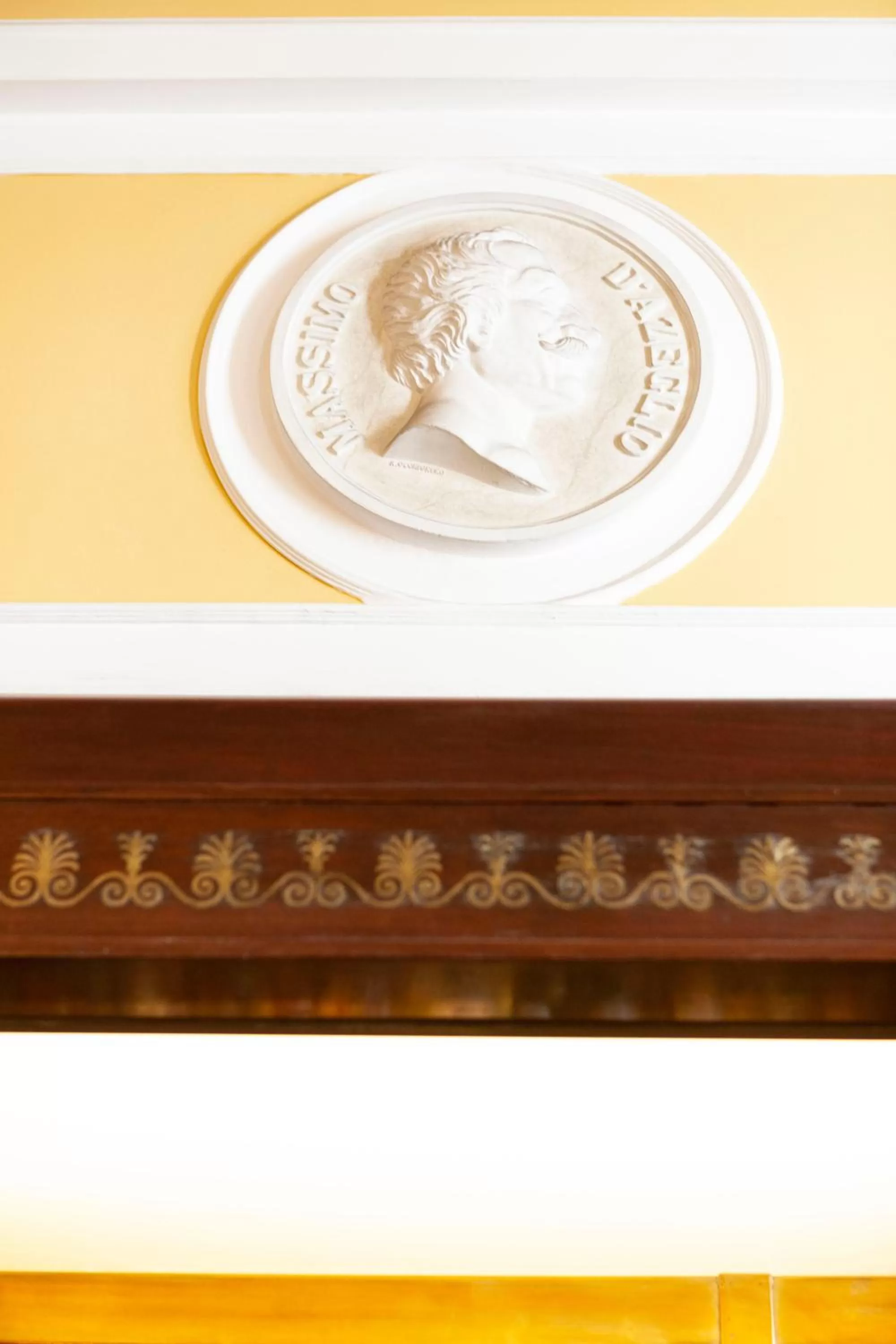 Decorative detail in Bettoja Hotel Massimo d'Azeglio
