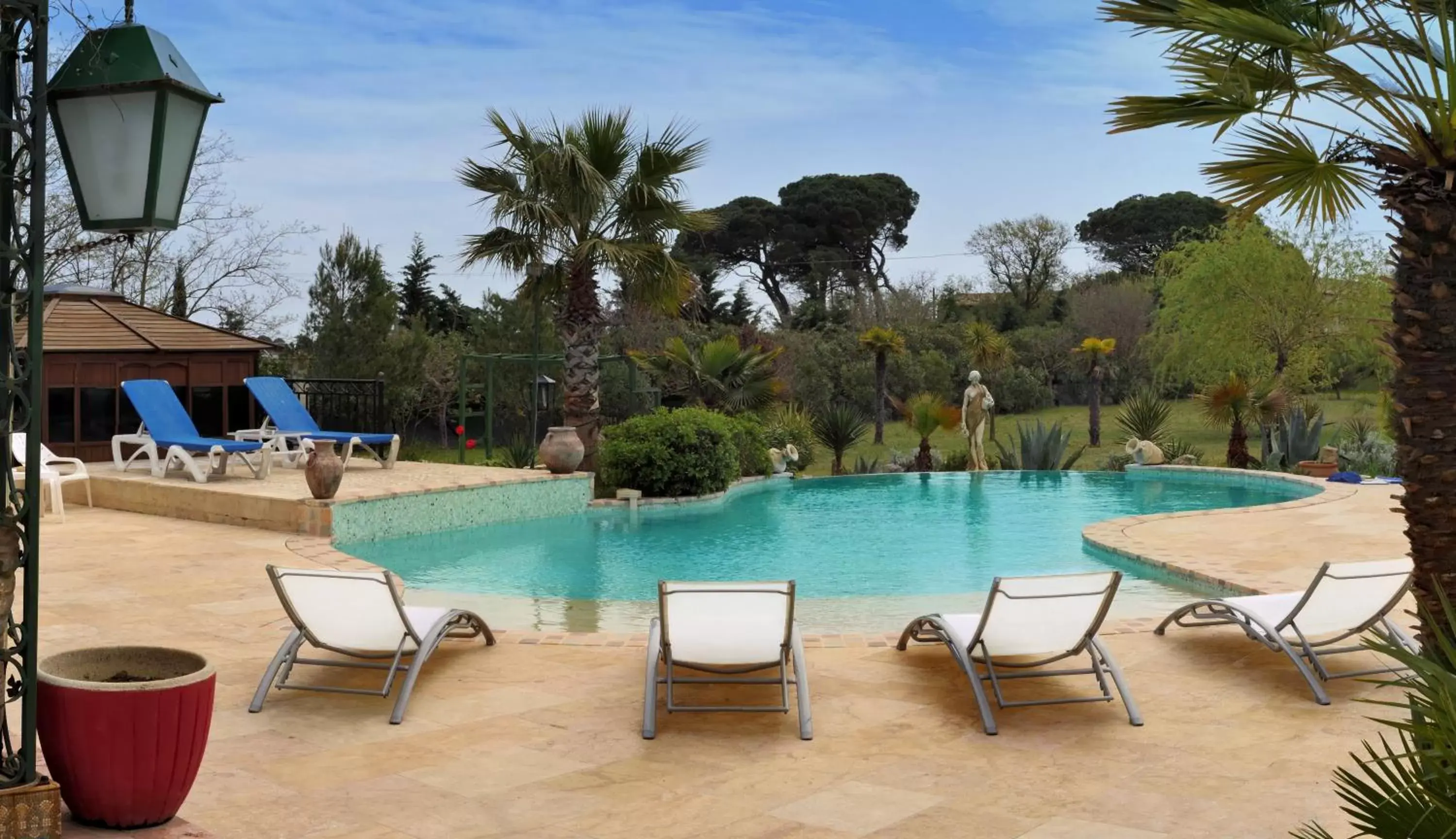 Pool view, Swimming Pool in Mas de la Montille