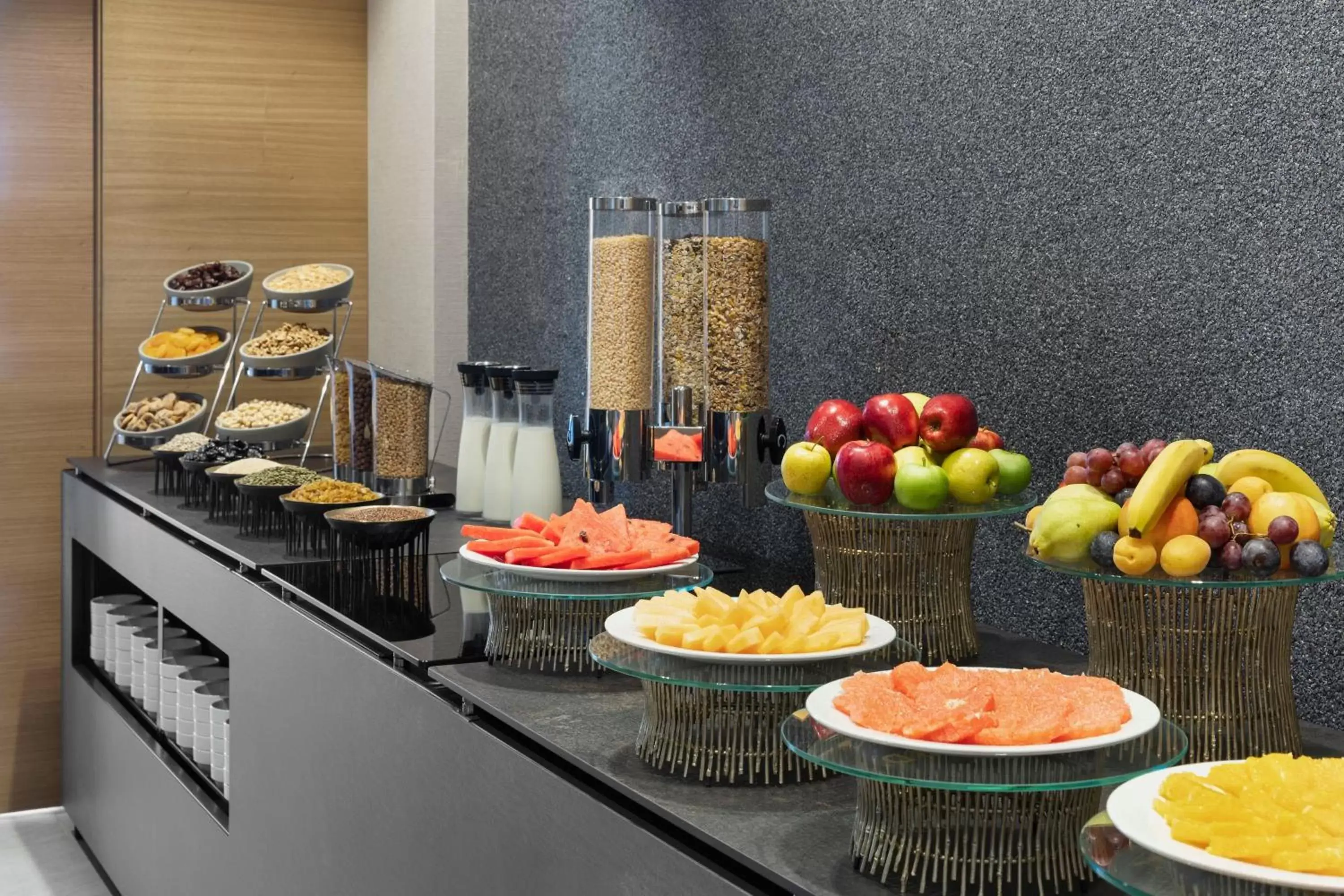 Kitchen or kitchenette, Food in Courtyard by Marriott Batumi