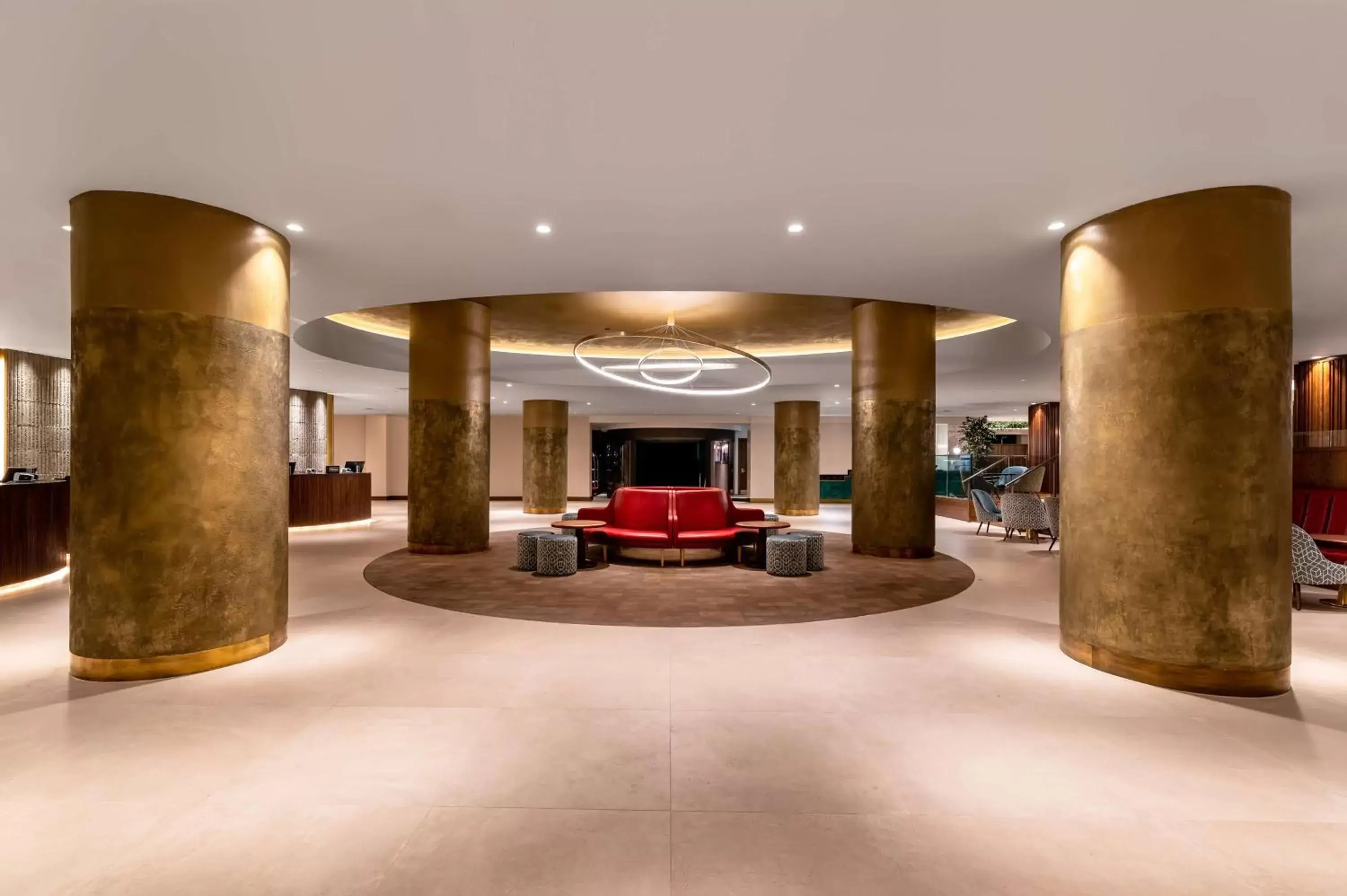 Lobby or reception, Lobby/Reception in Hilton Birmingham Metropole Hotel