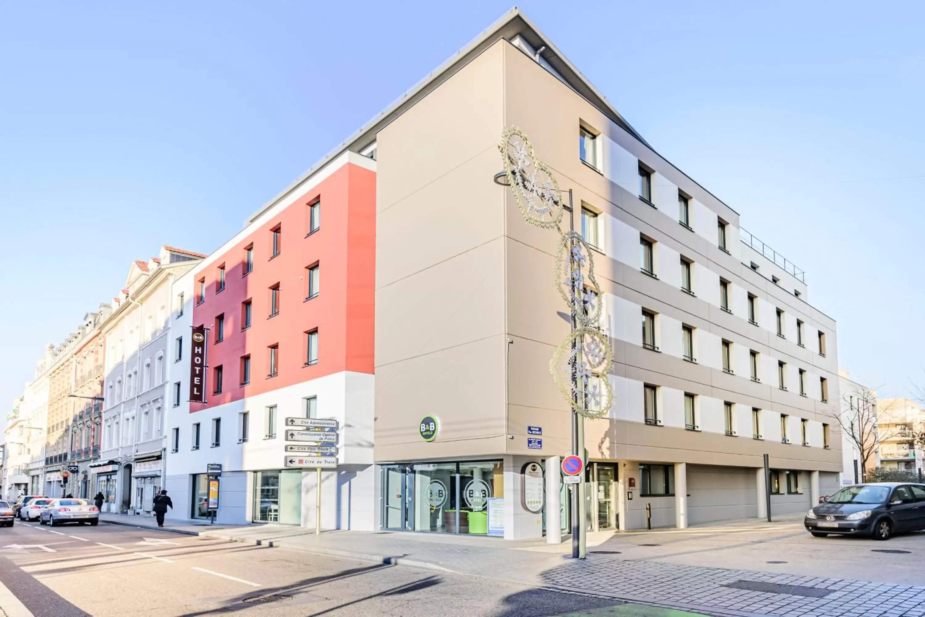 Facade/entrance, Property Building in B&B HOTEL Mulhouse Centre