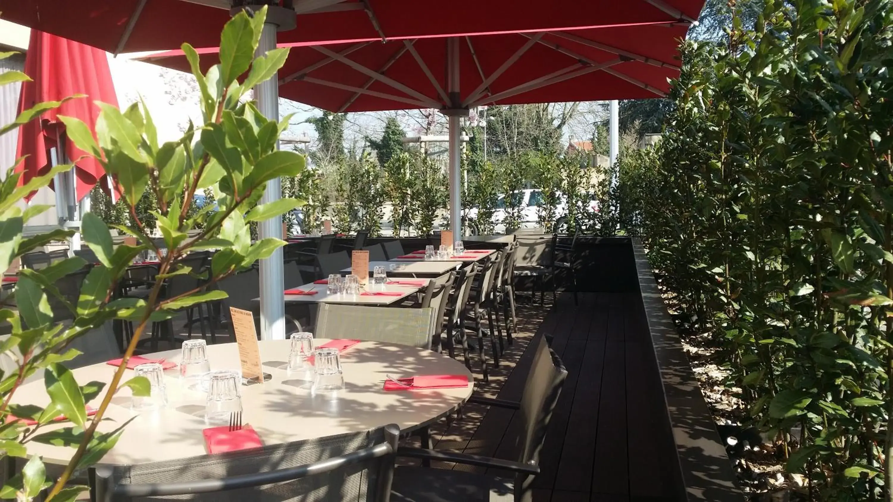 Balcony/Terrace in Best Western Plus Hôtel & Spa de Chassieu Balcony/Terrace in Best Western Plus Hôtel & Spa de Chassieu