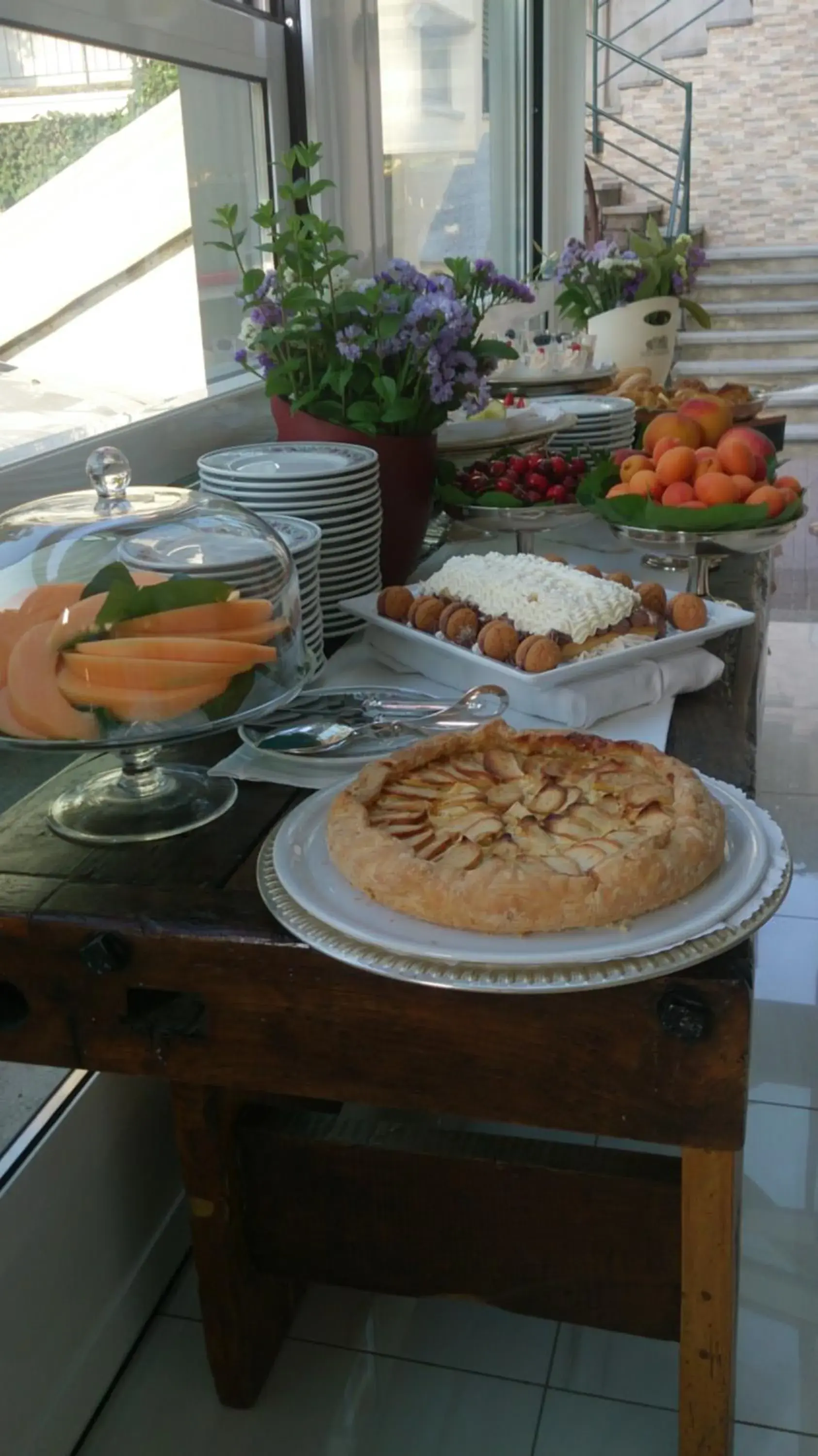 Breakfast in Hotel Flora