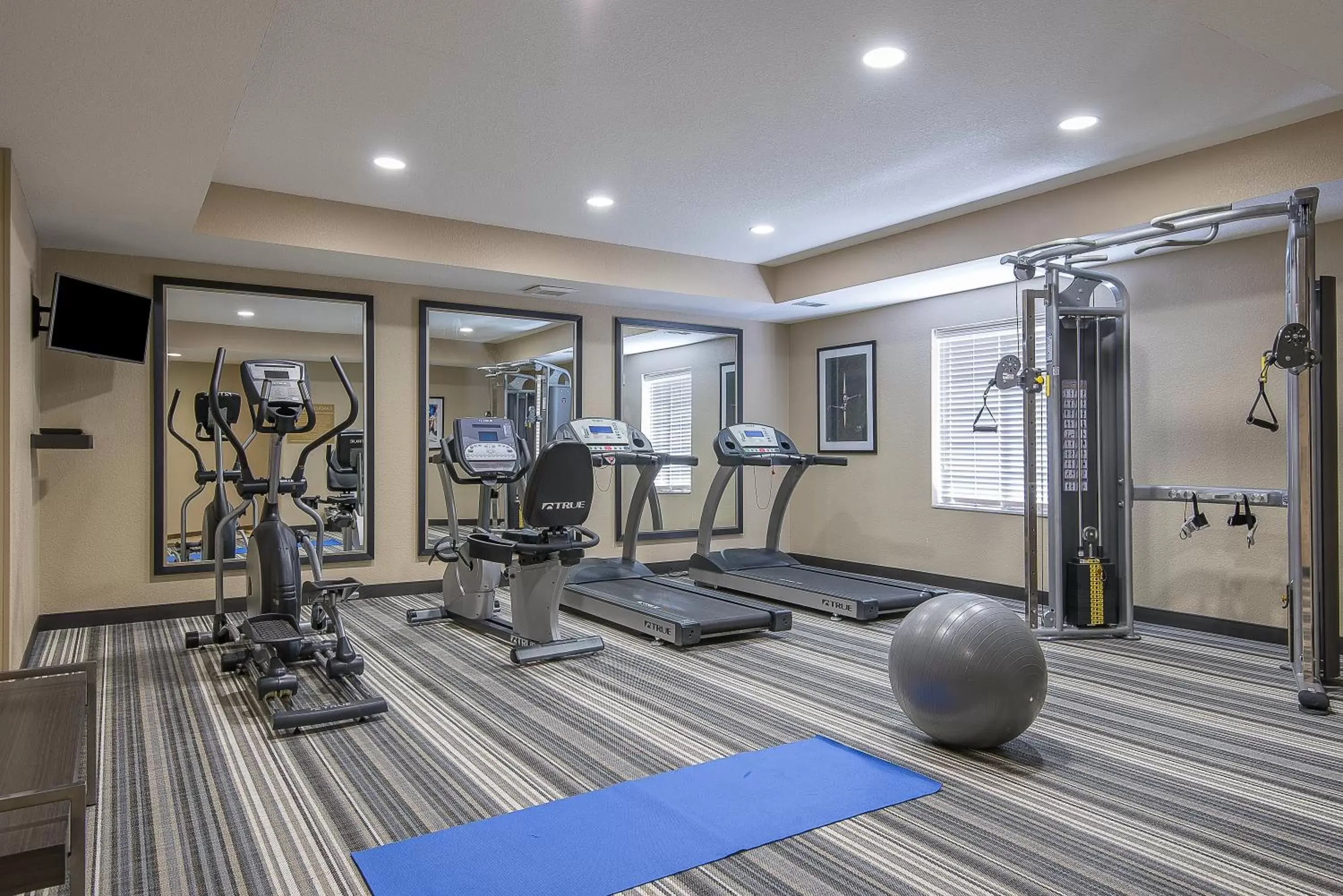 Spa and wellness centre/facilities, Fitness Center/Facilities in Candlewood Suites Bloomington, an IHG Hotel