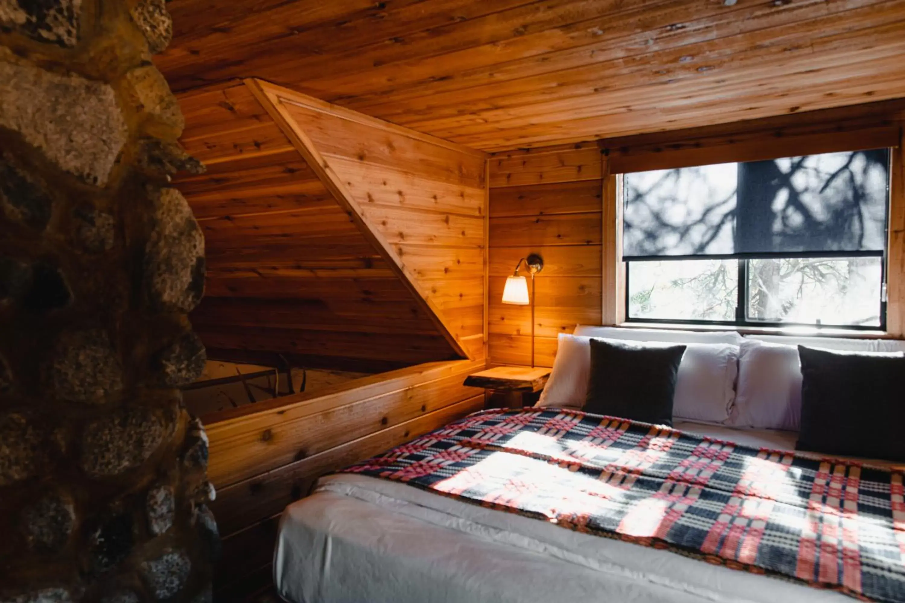 Bed in The Fireside Inn