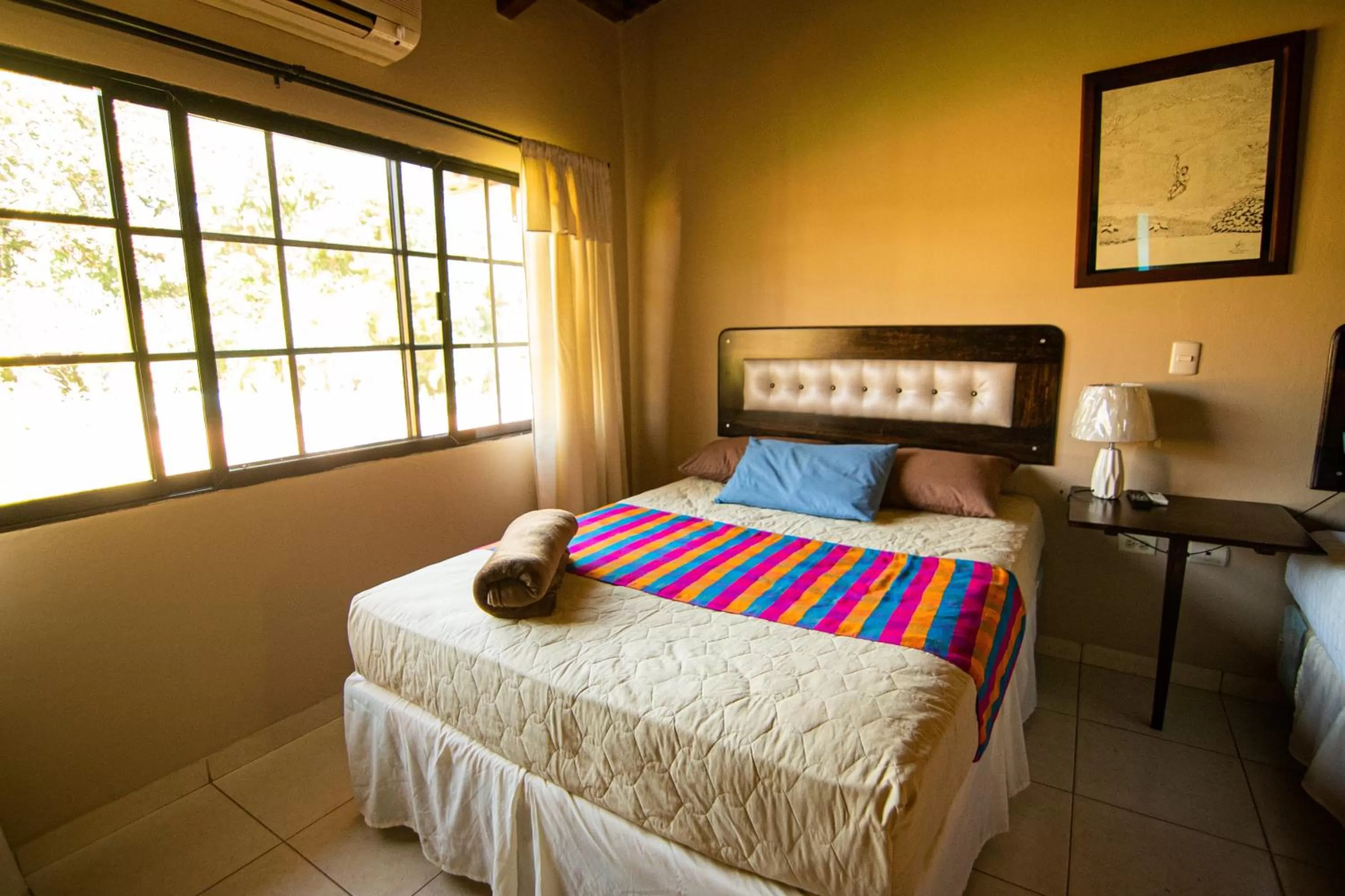 Bedroom, Bed in Hotel de Campo Villa de Ada