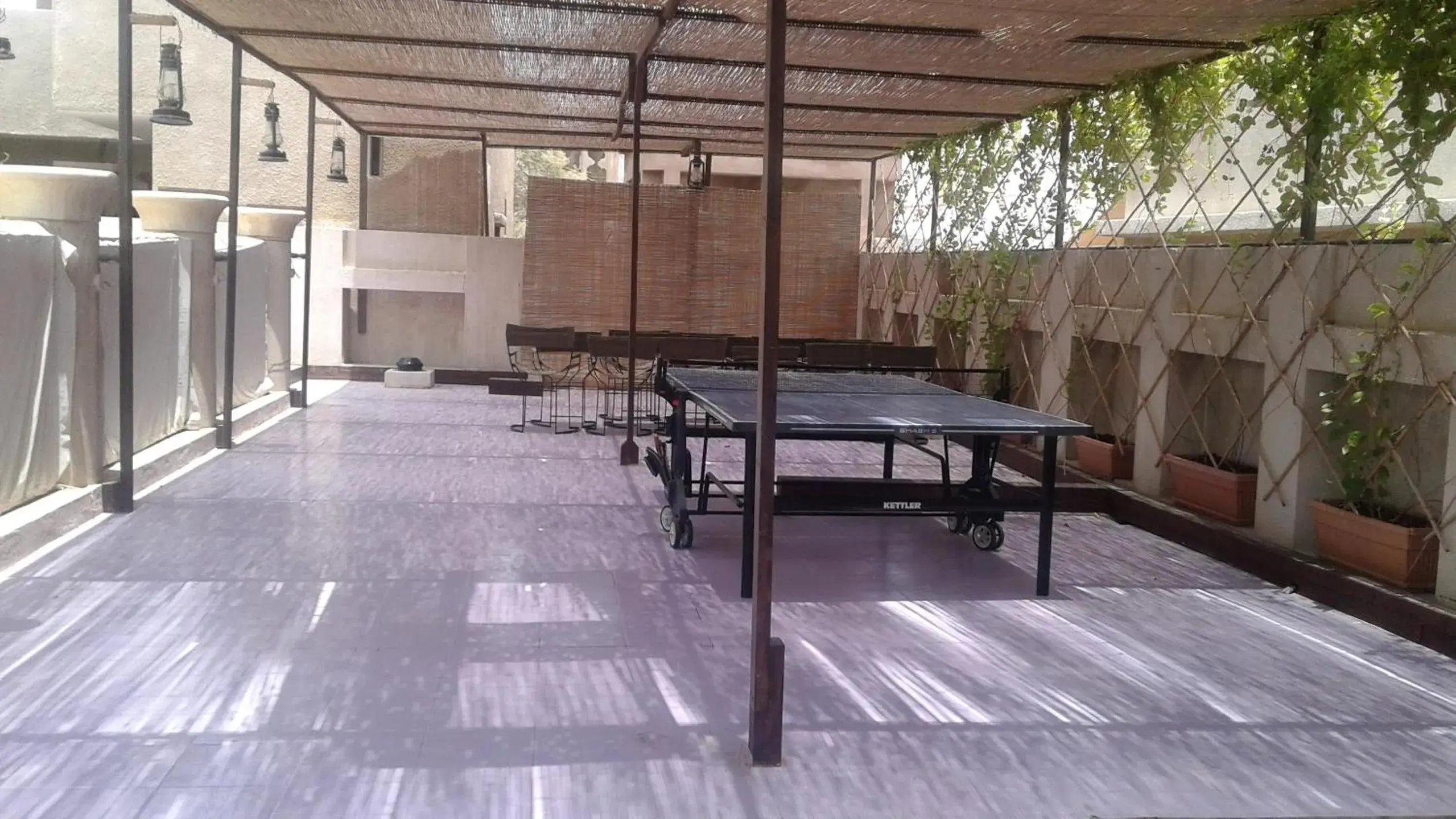 Table tennis in XVA Art Hotel