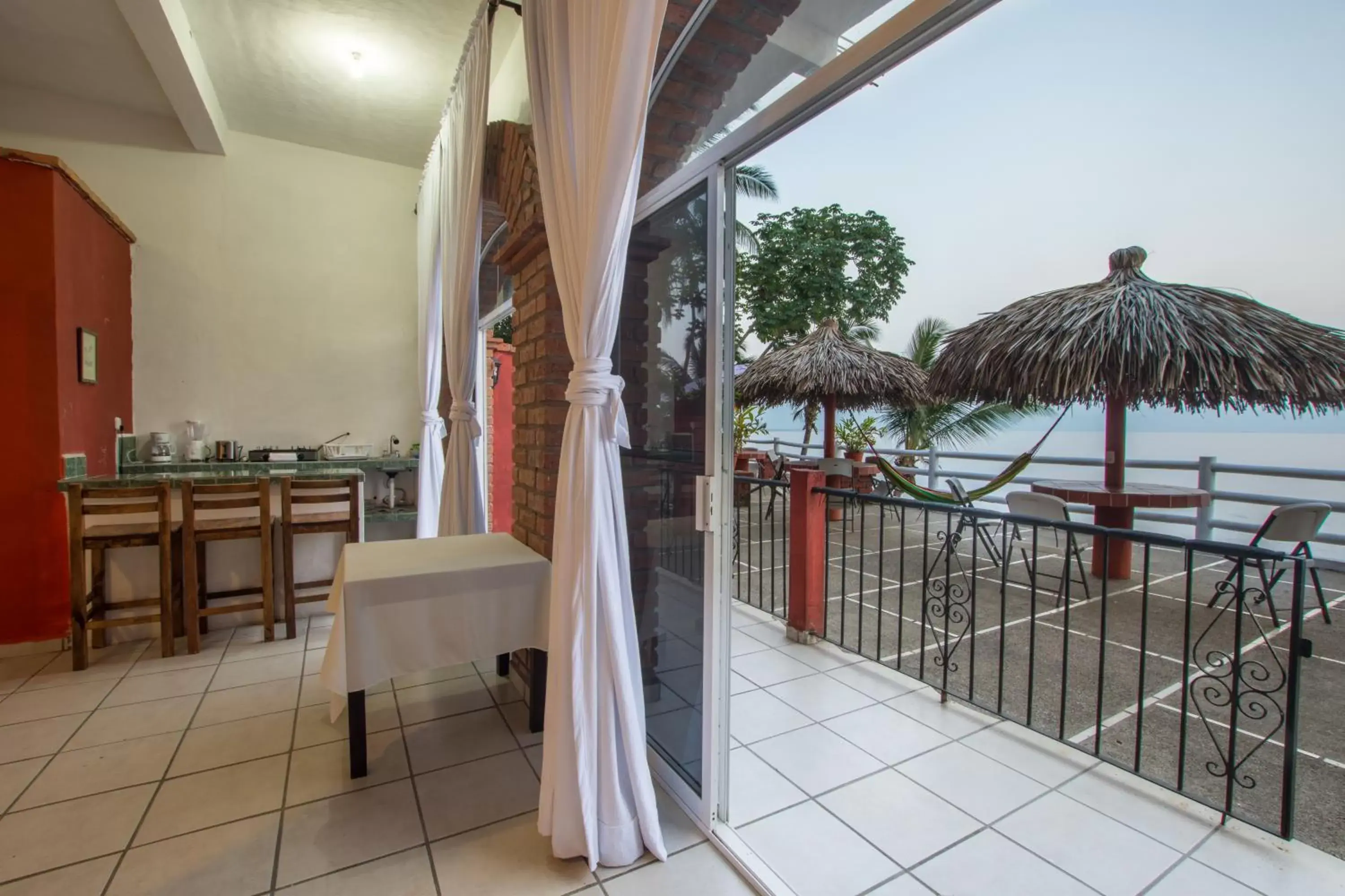 Balcony/Terrace in Traditional Sierra Leon Oceanfront Rooms - Adults Only