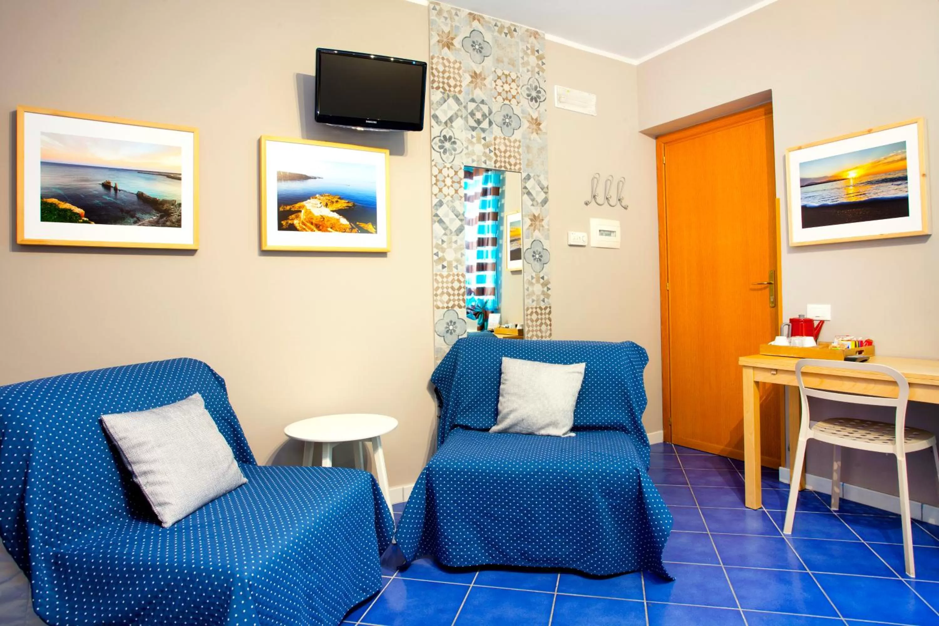 Bedroom in TerraSole Bakery B&B