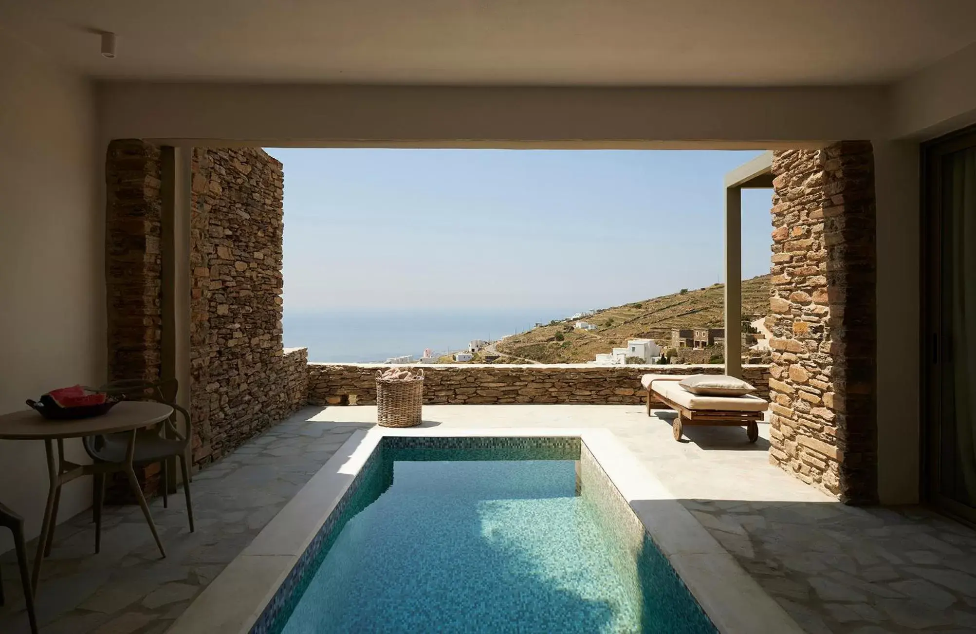 Pool view, Swimming Pool in Aeolis Tinos Suites