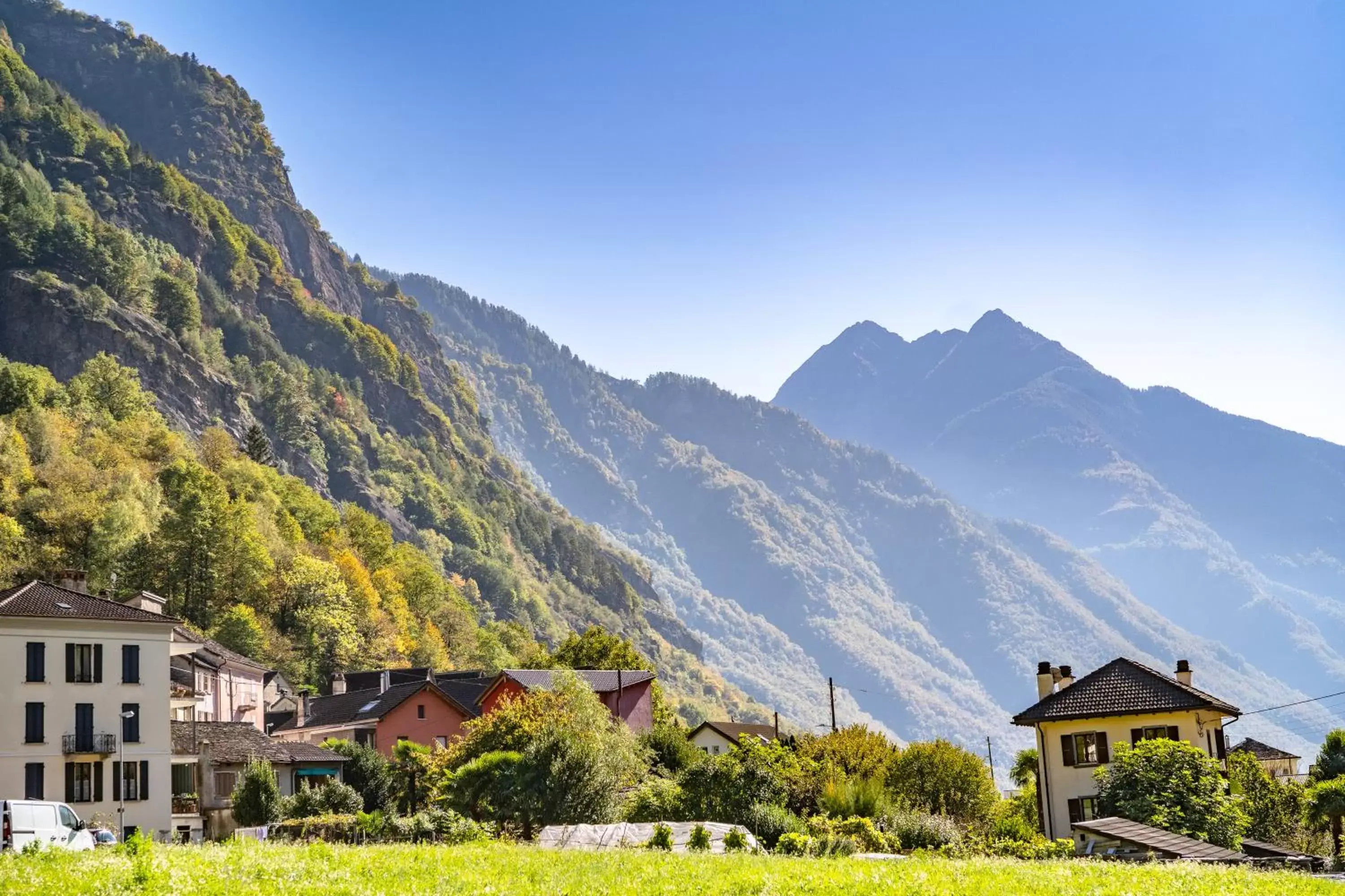 Natural landscape, Mountain View in CASA BELGERI