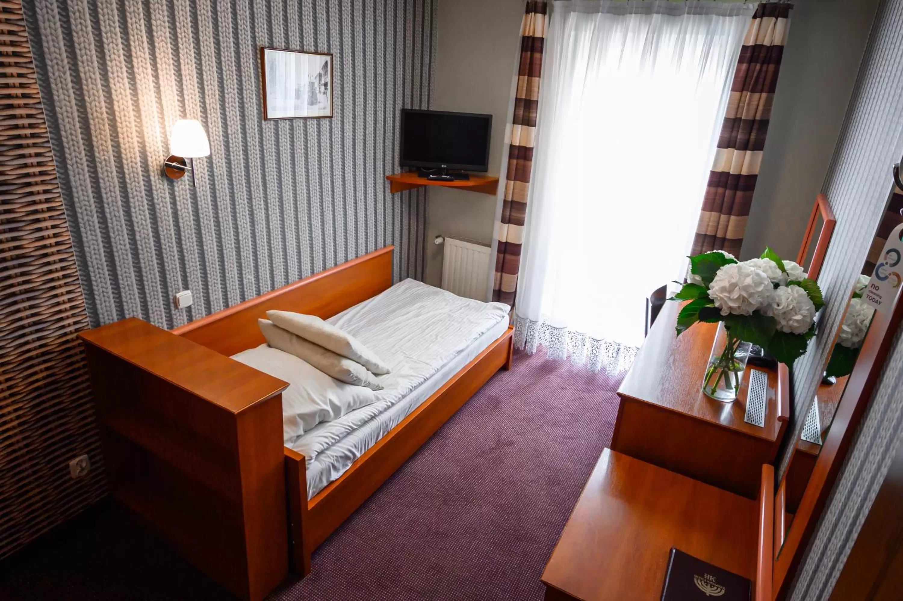 Bed in Hotel Kazimierz