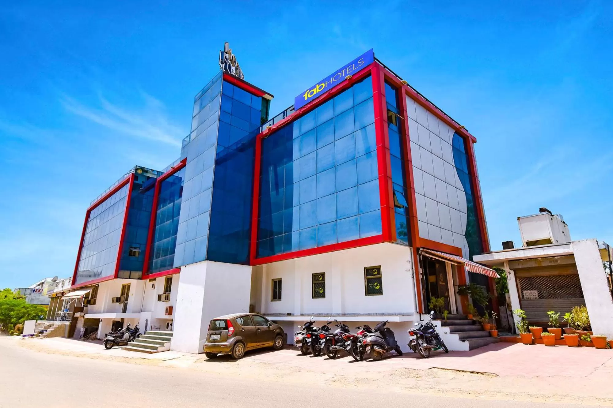 Property building in FabHotel Fly View