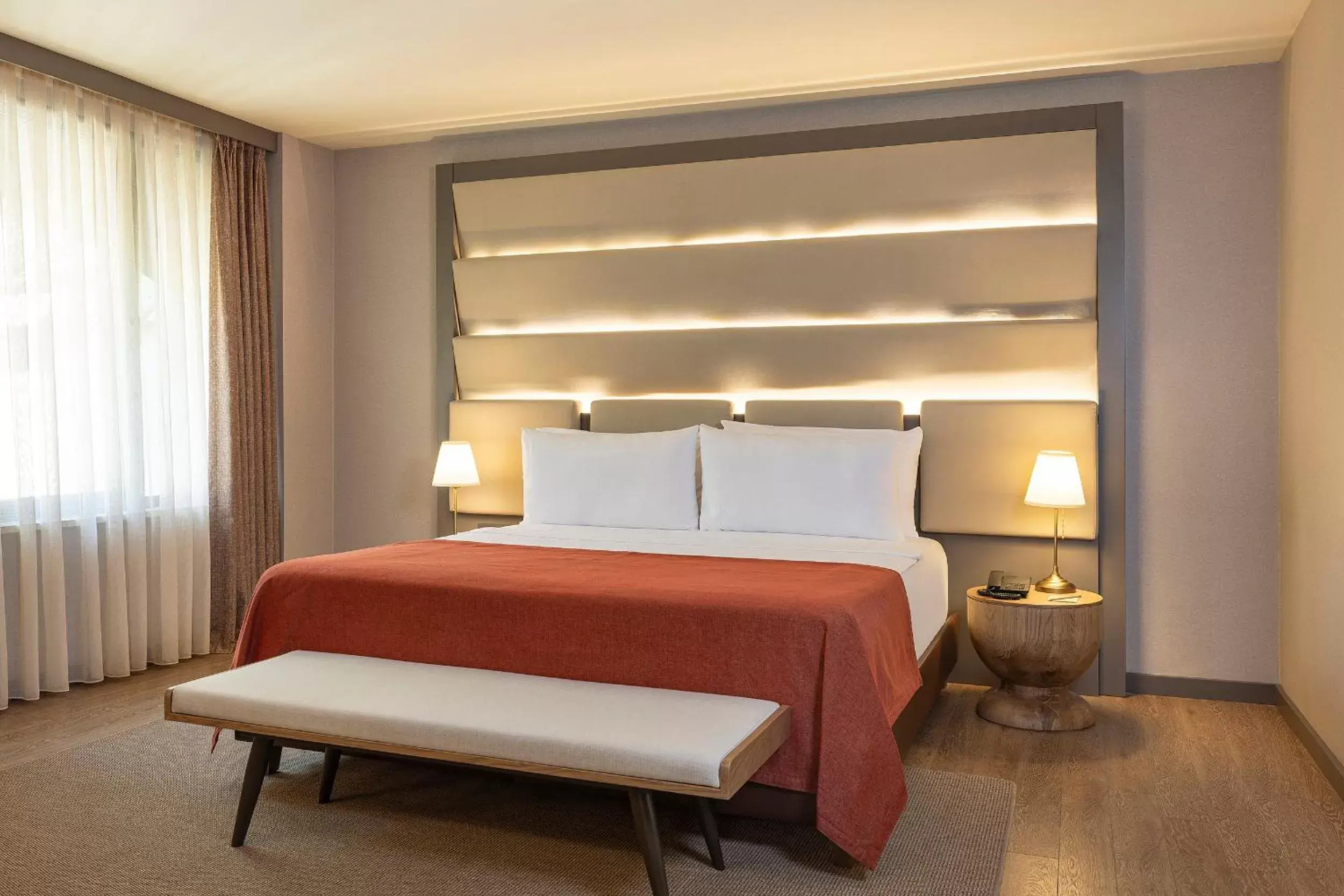 Bed in Sirene Belek Hotel