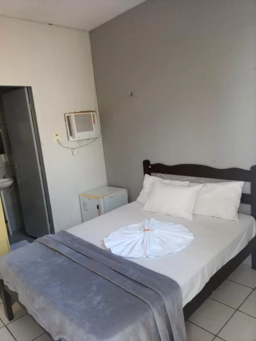 Bed in Pousada Atlantico Centro - Fortaleza