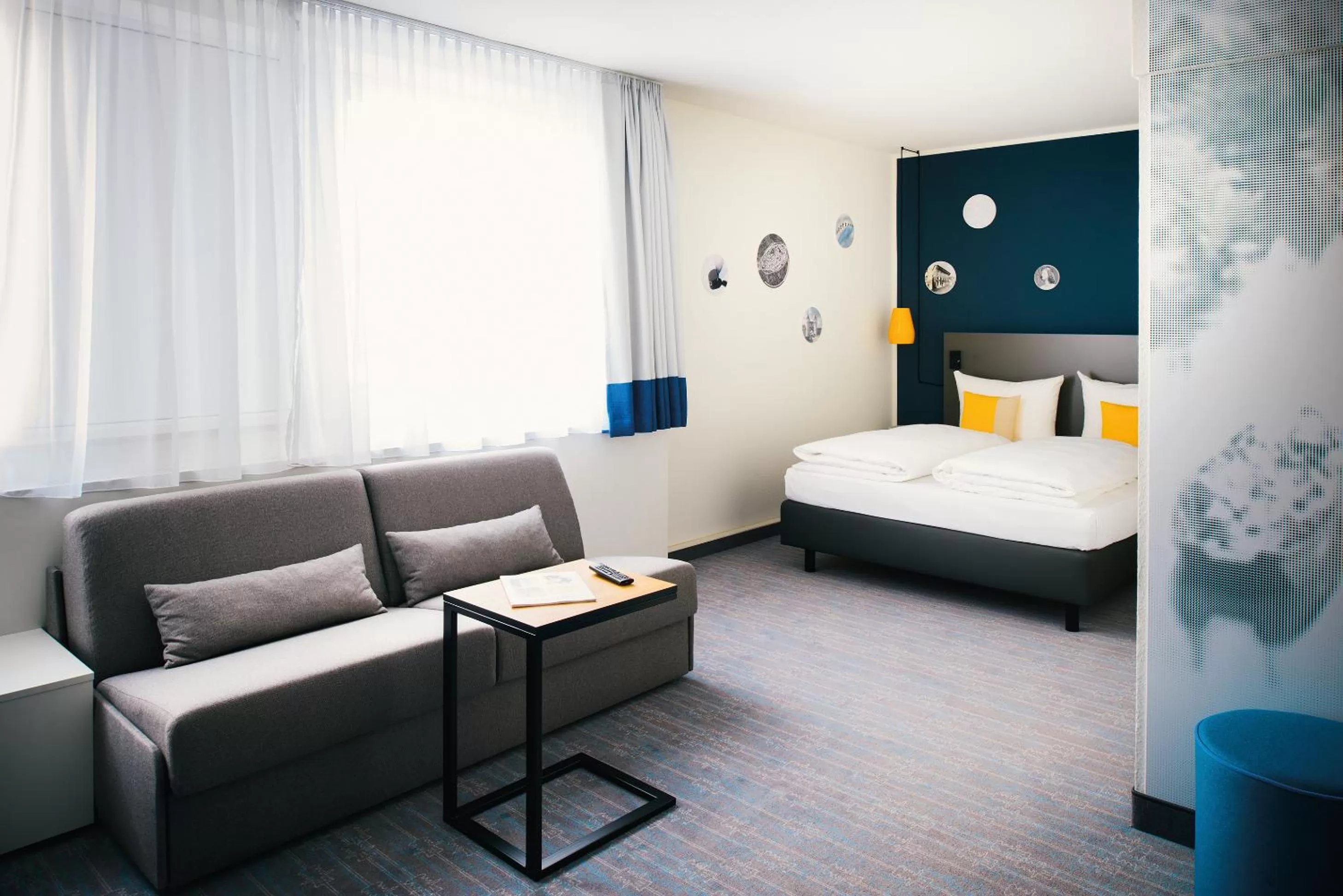 Bedroom, Bed in Vienna House Easy by Wyndham Amberg