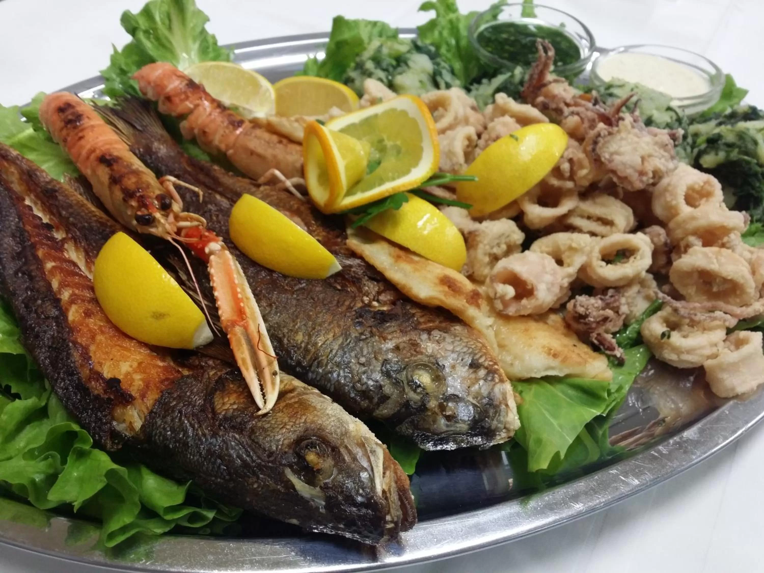 Food close-up in Gostisce Jezero