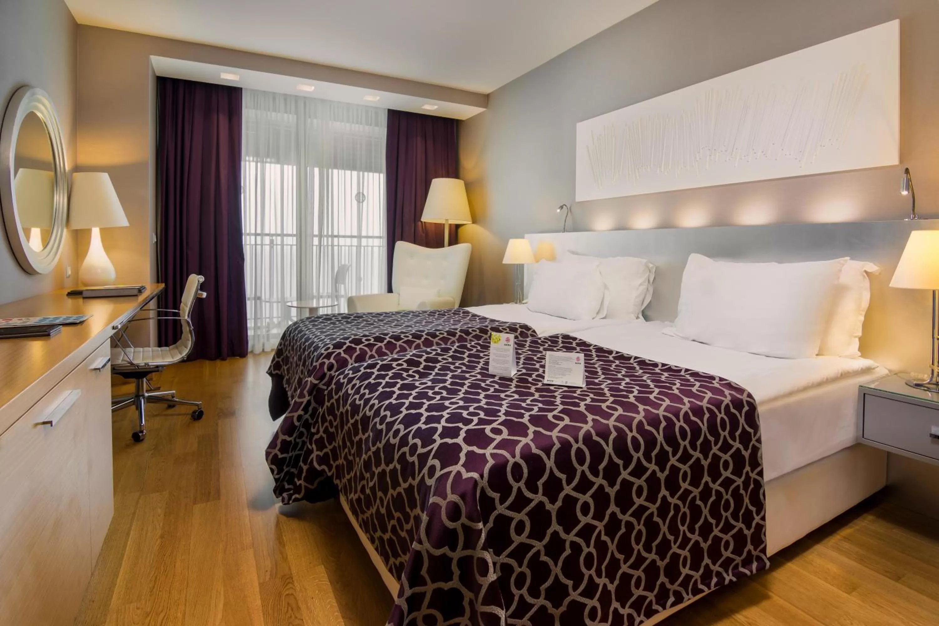 Deluxe Triple Room with City View in Akra Antalya