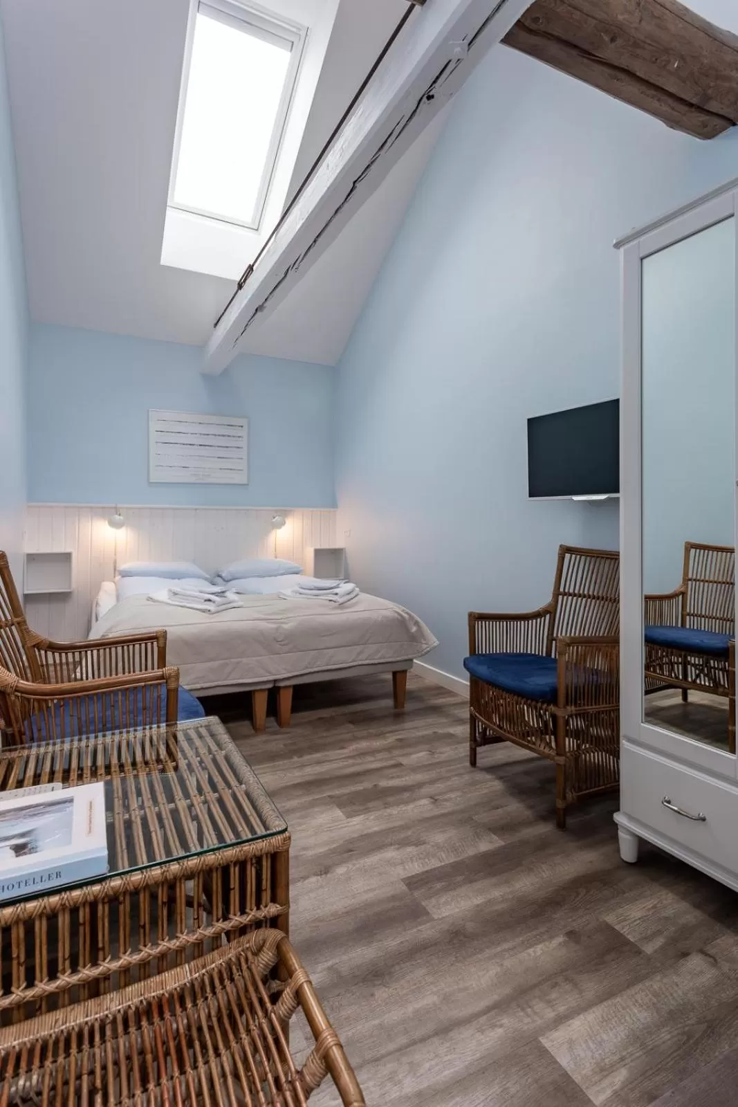 Bedroom in Rødvig Kro og Badehotel