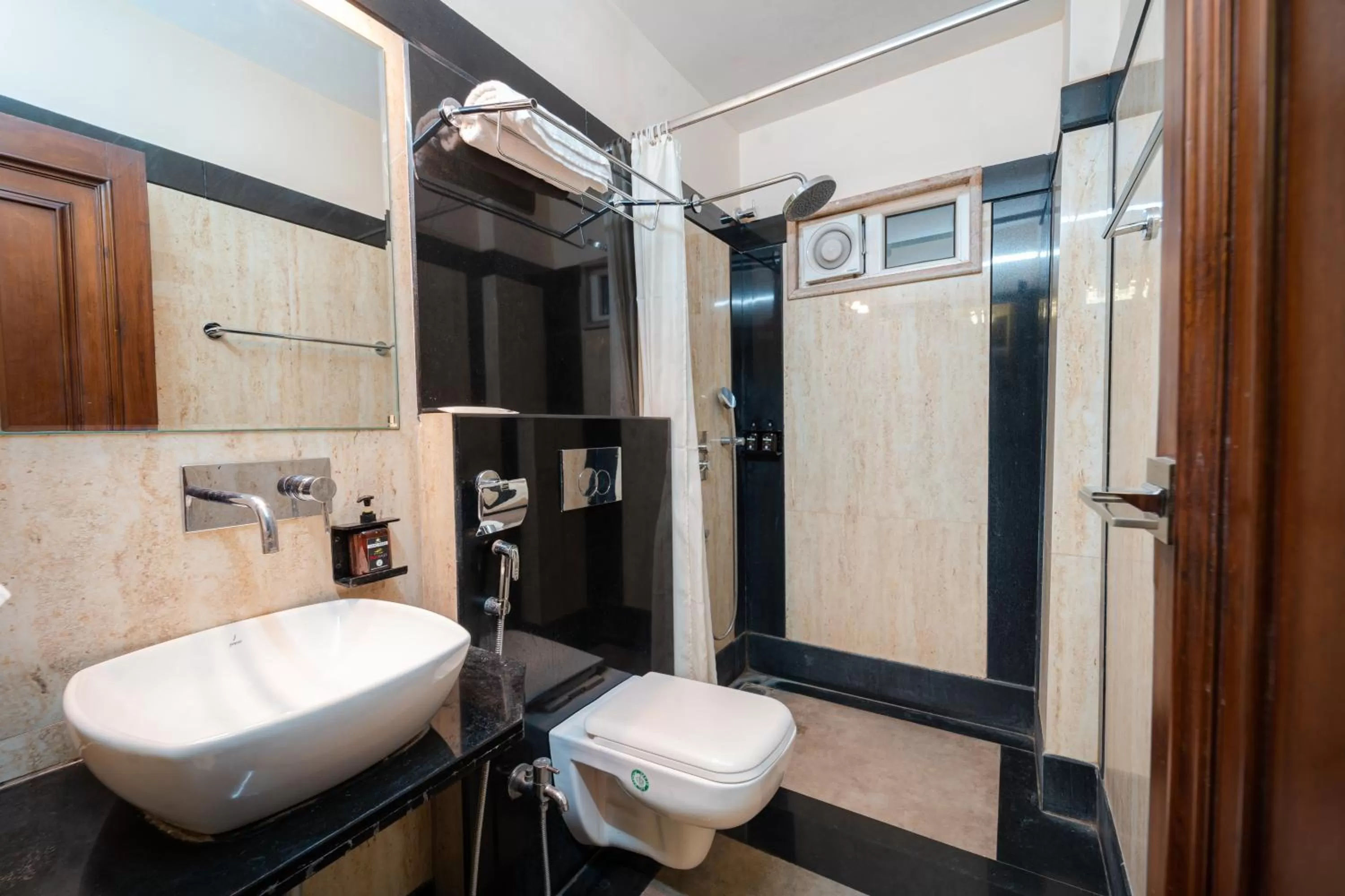 Bathroom in Playsales Eco Stay Vijay Nagar Indore