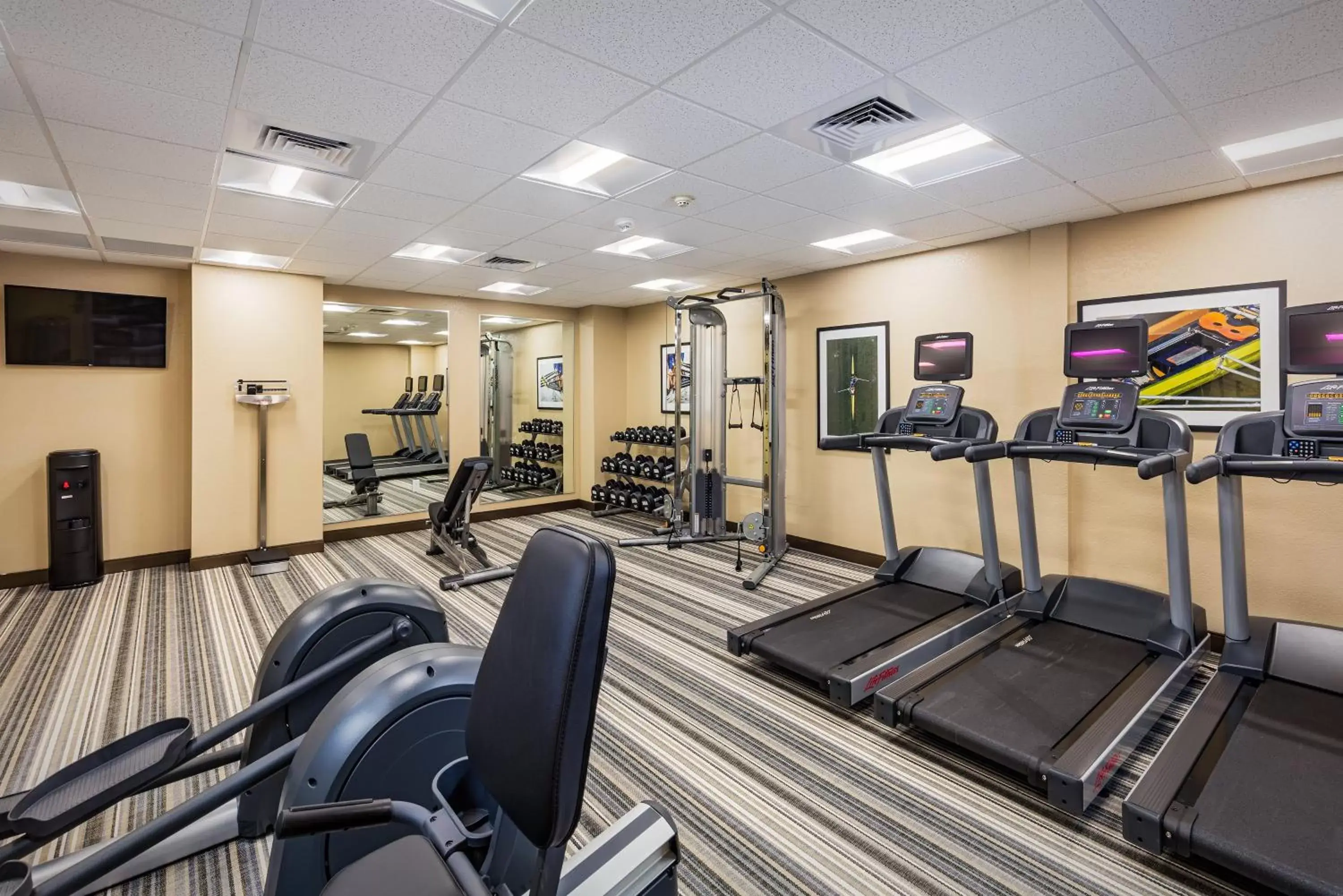 Fitness centre/facilities, Fitness Center/Facilities in Candlewood Suites Anaheim - Resort Area, an IHG Hotel