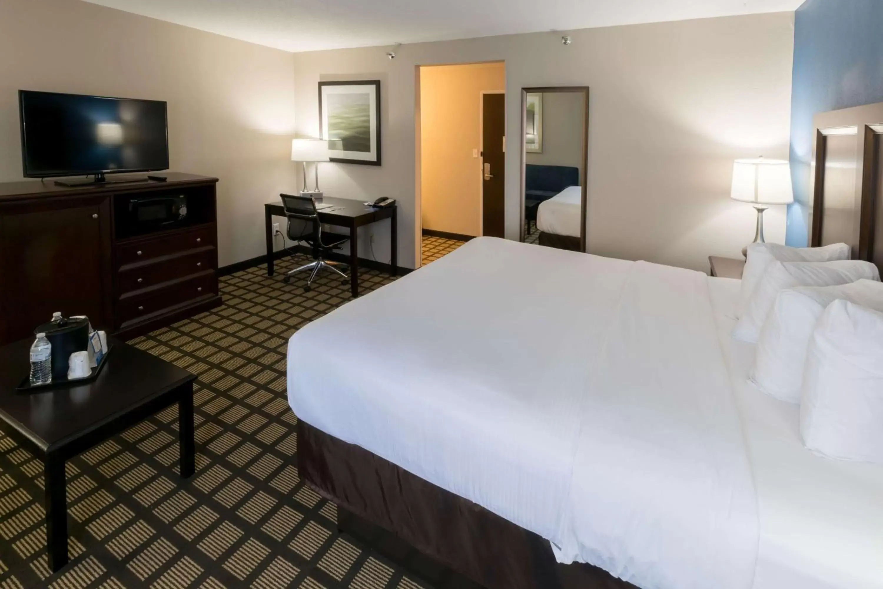 Photo of the whole room, Bed in Baymont by Wyndham Detroit Airport/Romulus