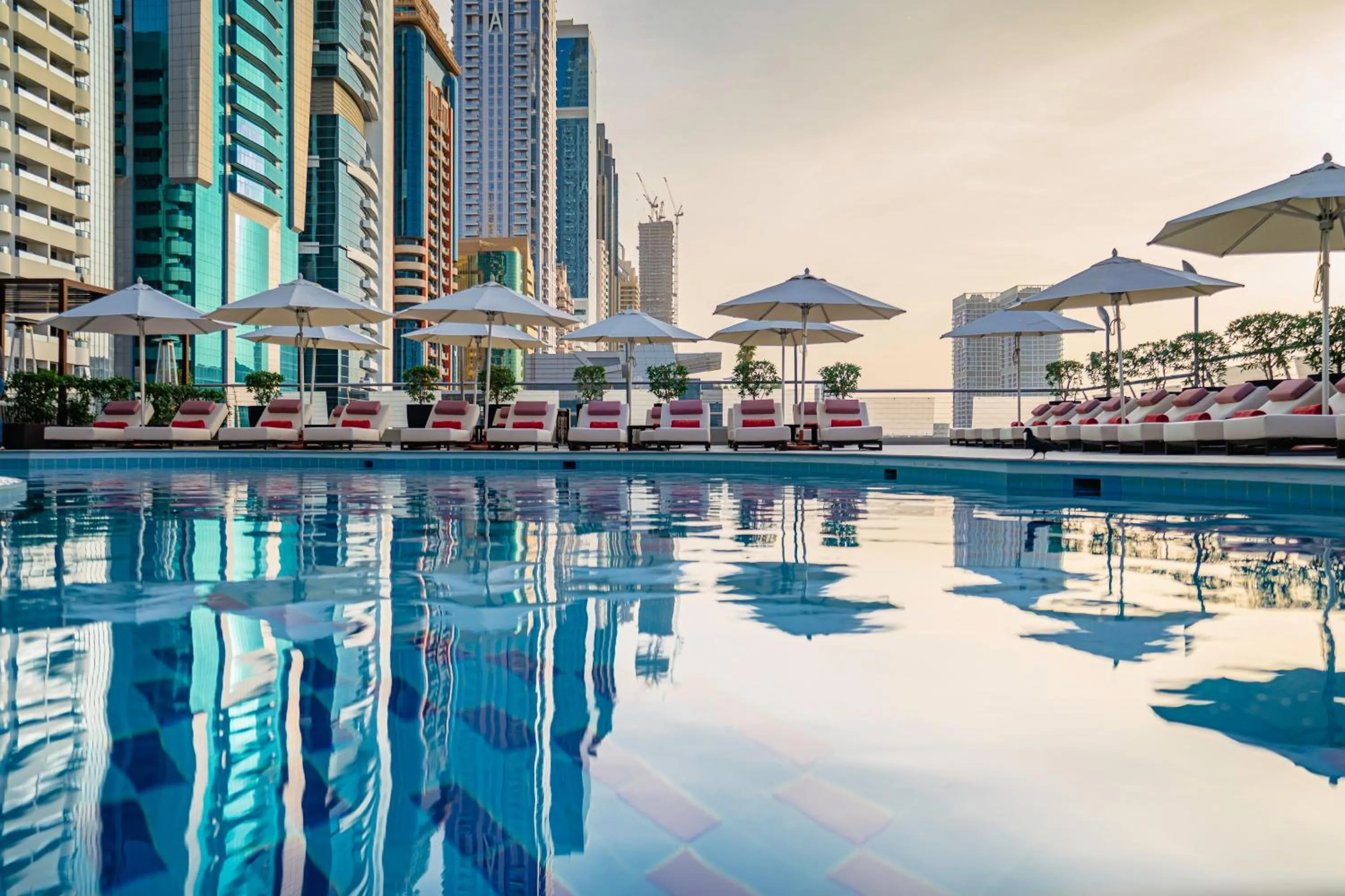 Swimming pool in Towers Rotana - Dubai