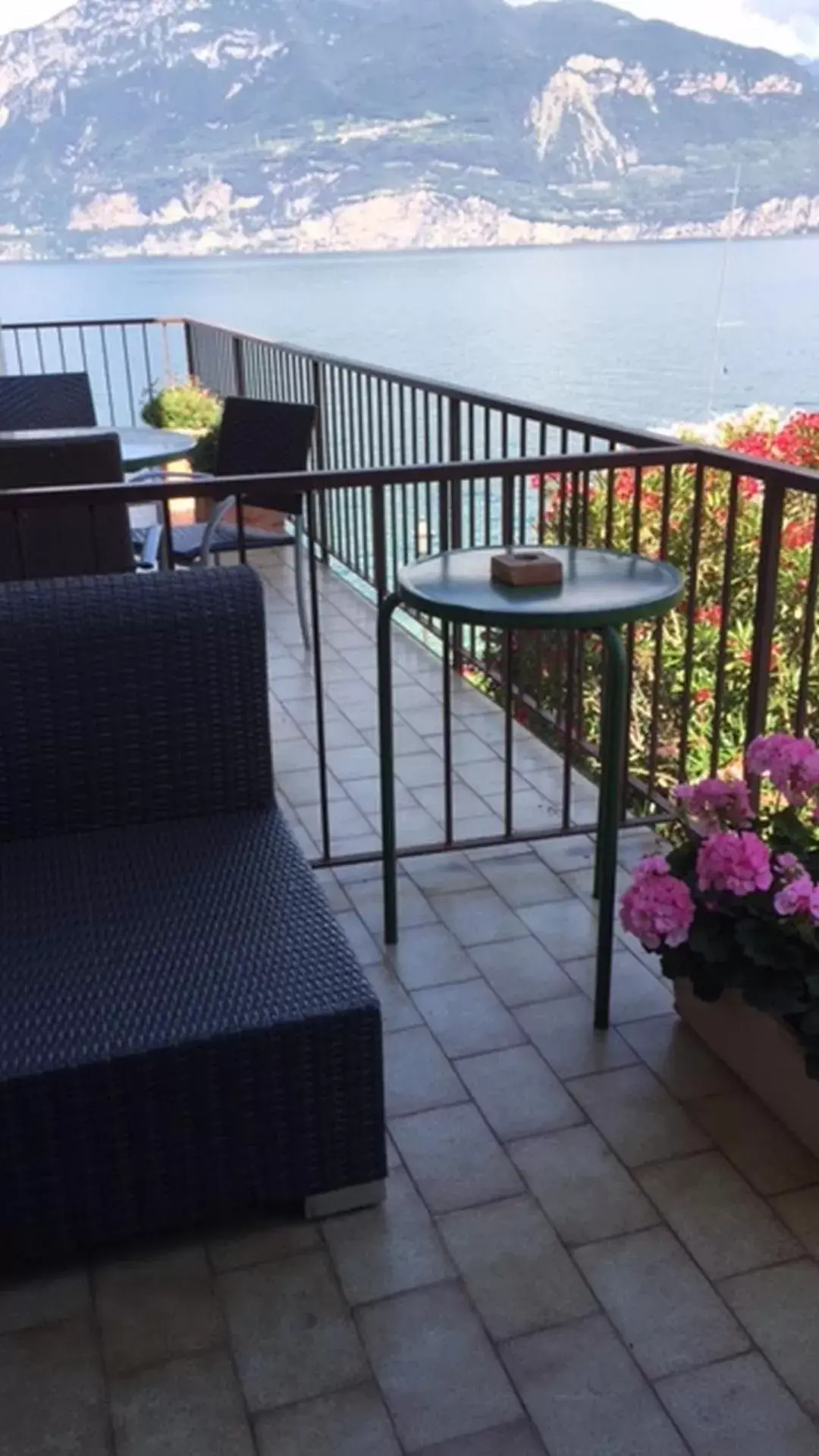 Balcony/Terrace in La Caletta Hotel Bolognese