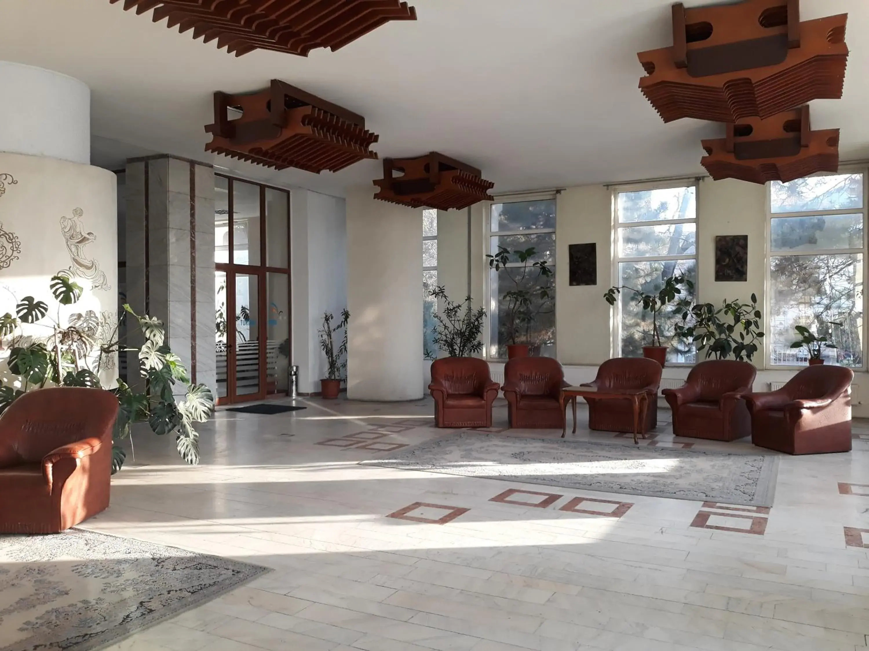 Lobby or reception in Hotel Traian