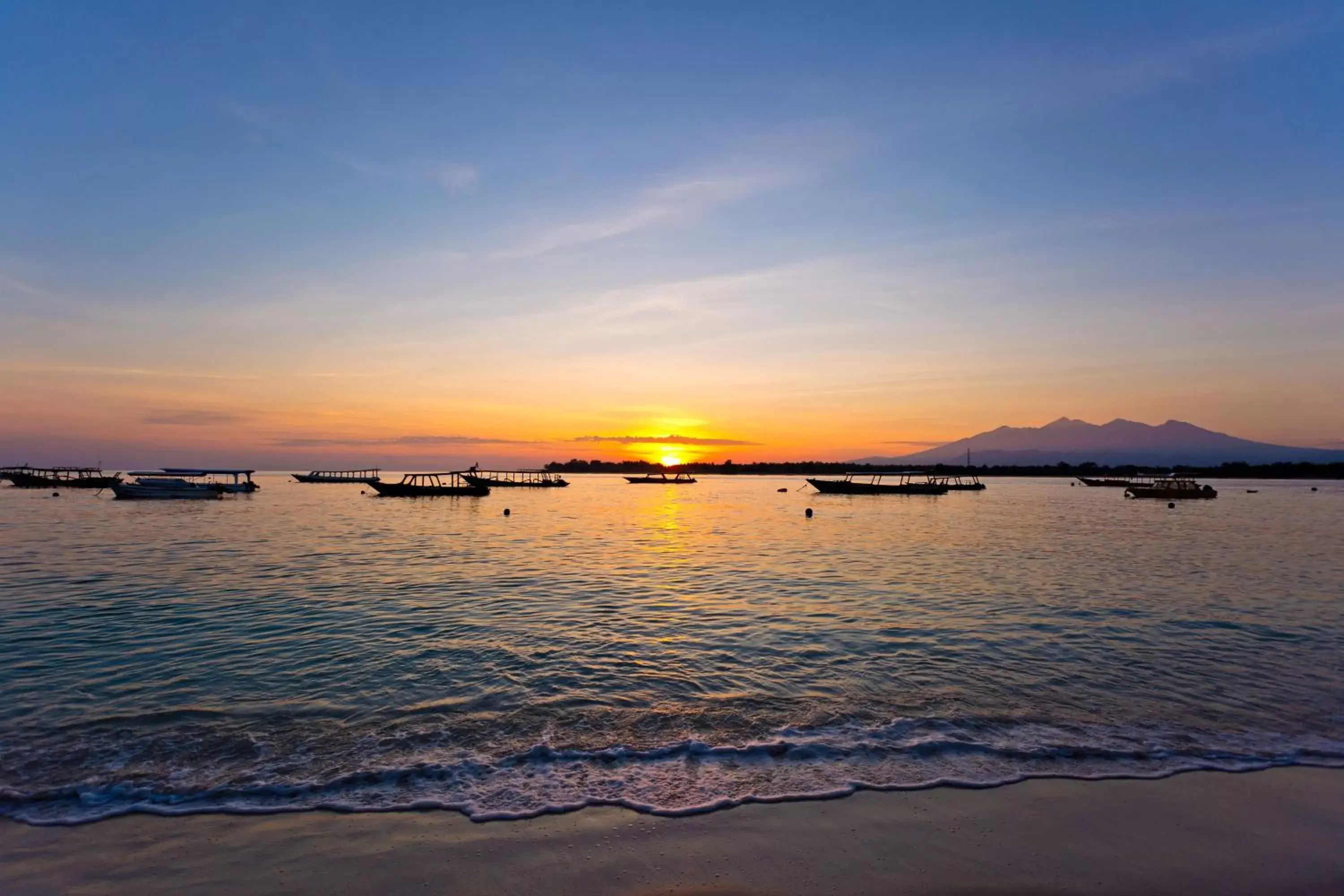 Natural landscape in Trawangan Dive Resort