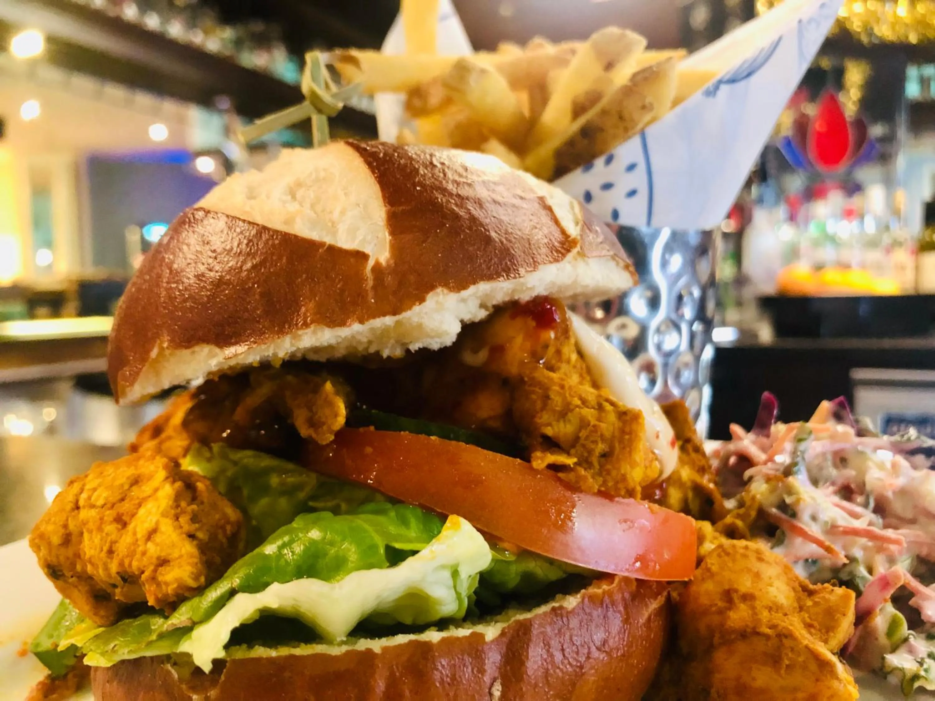 Restaurant/places to eat in Adelphi Hotel