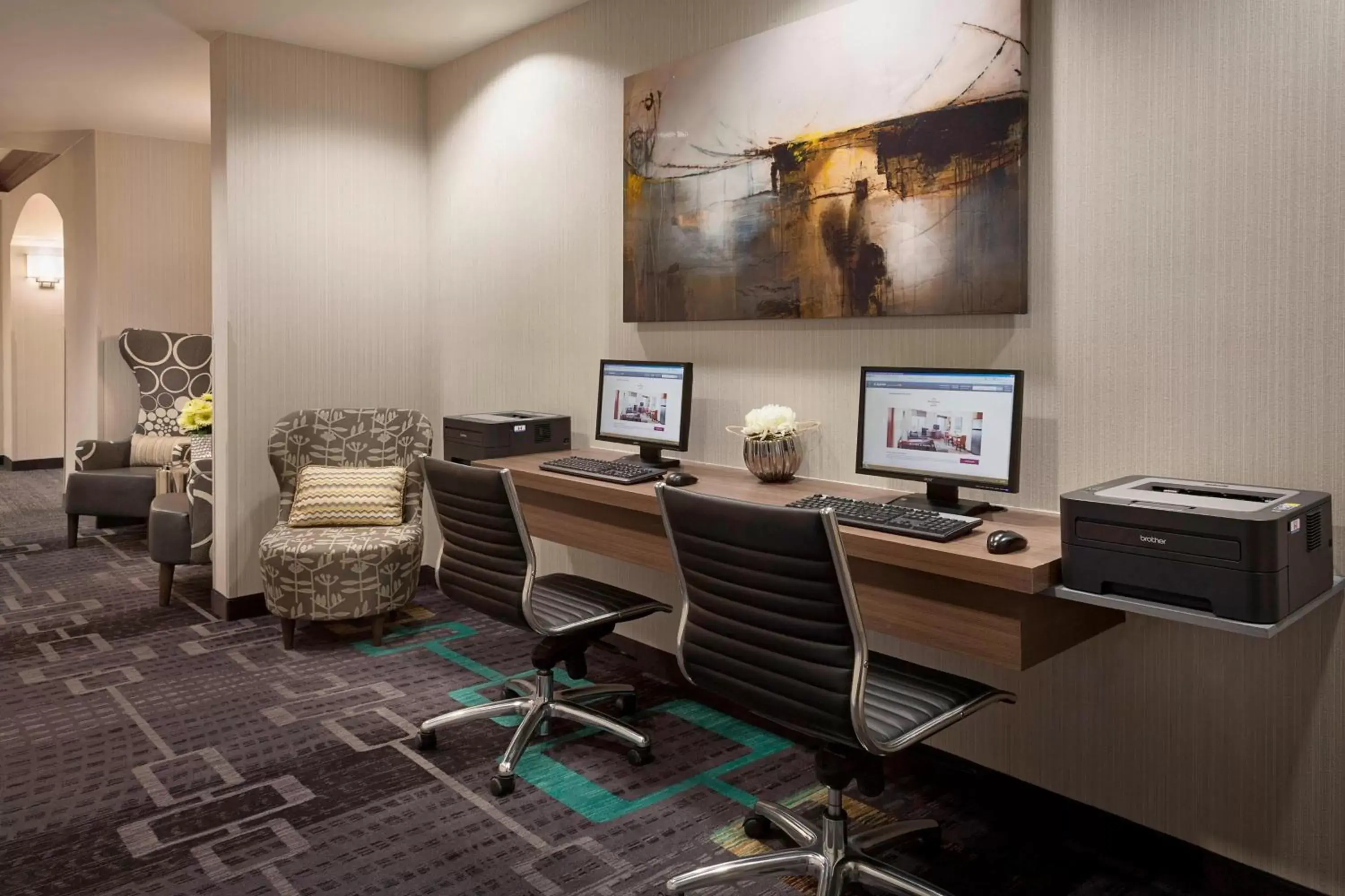 Business facilities, Business Area/Conference Room in Residence Inn by Marriott Toronto Airport