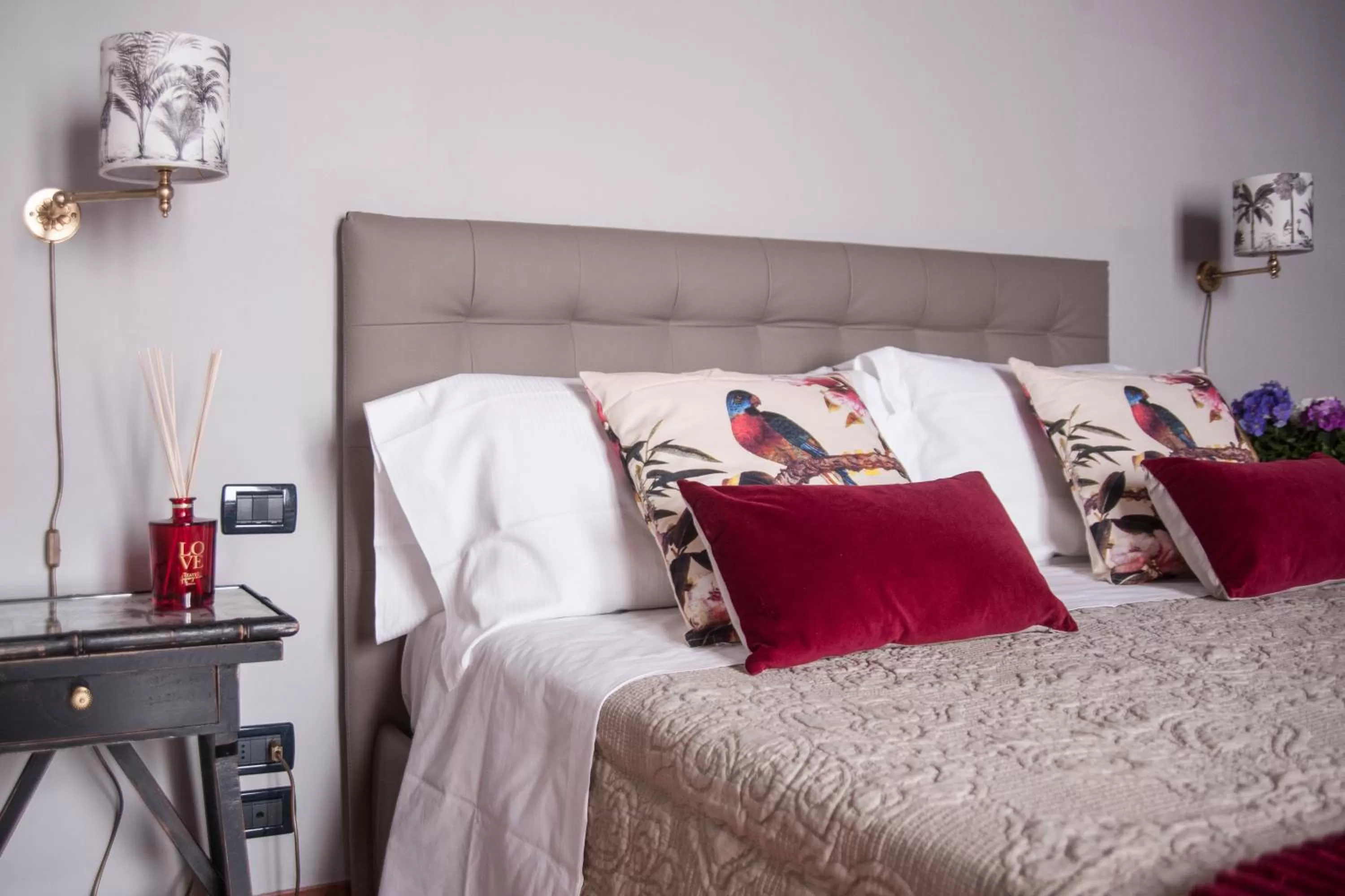 Bed in Antica Dimora De' Benci