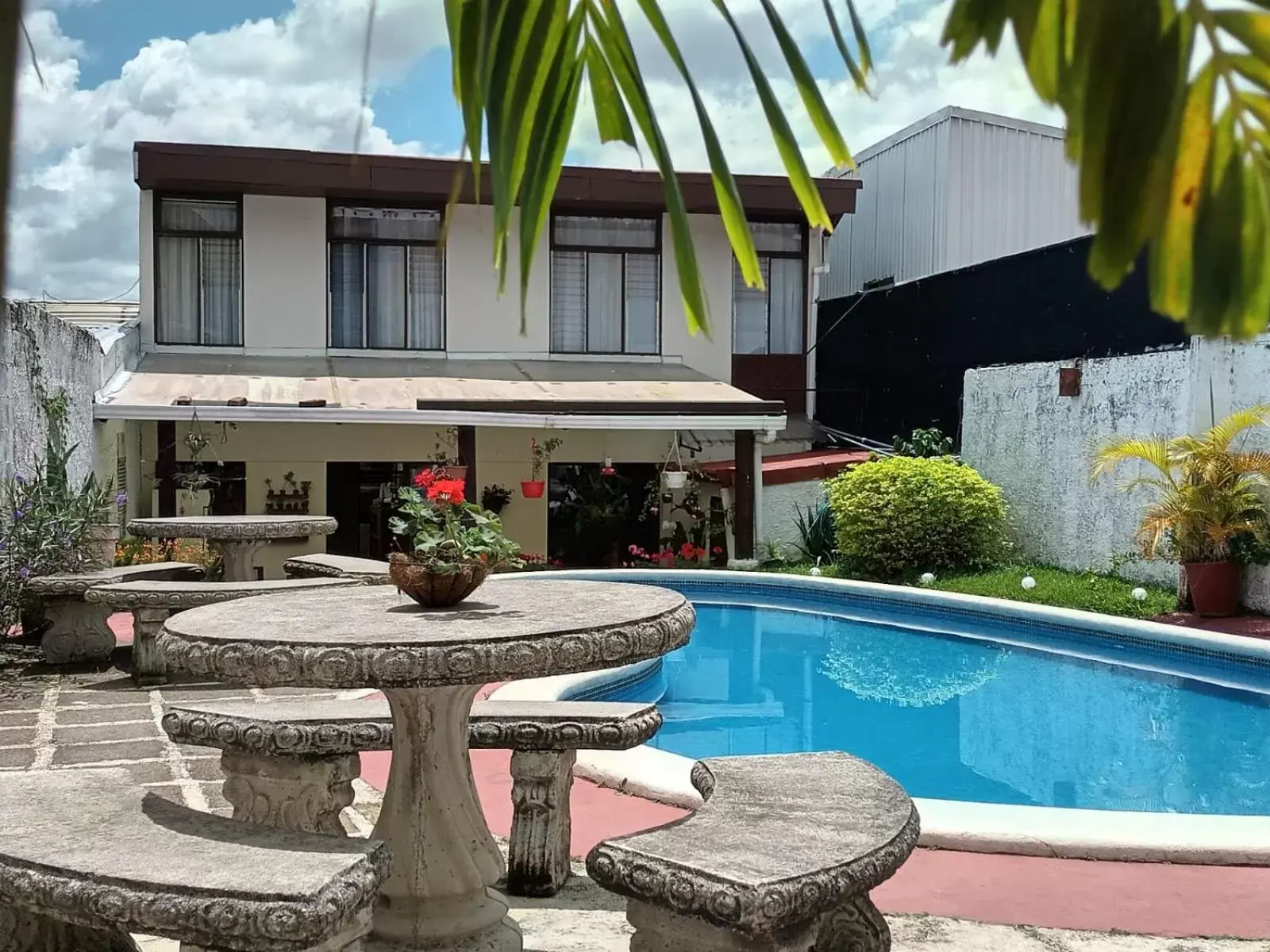Swimming Pool in Hotel Casa Tago