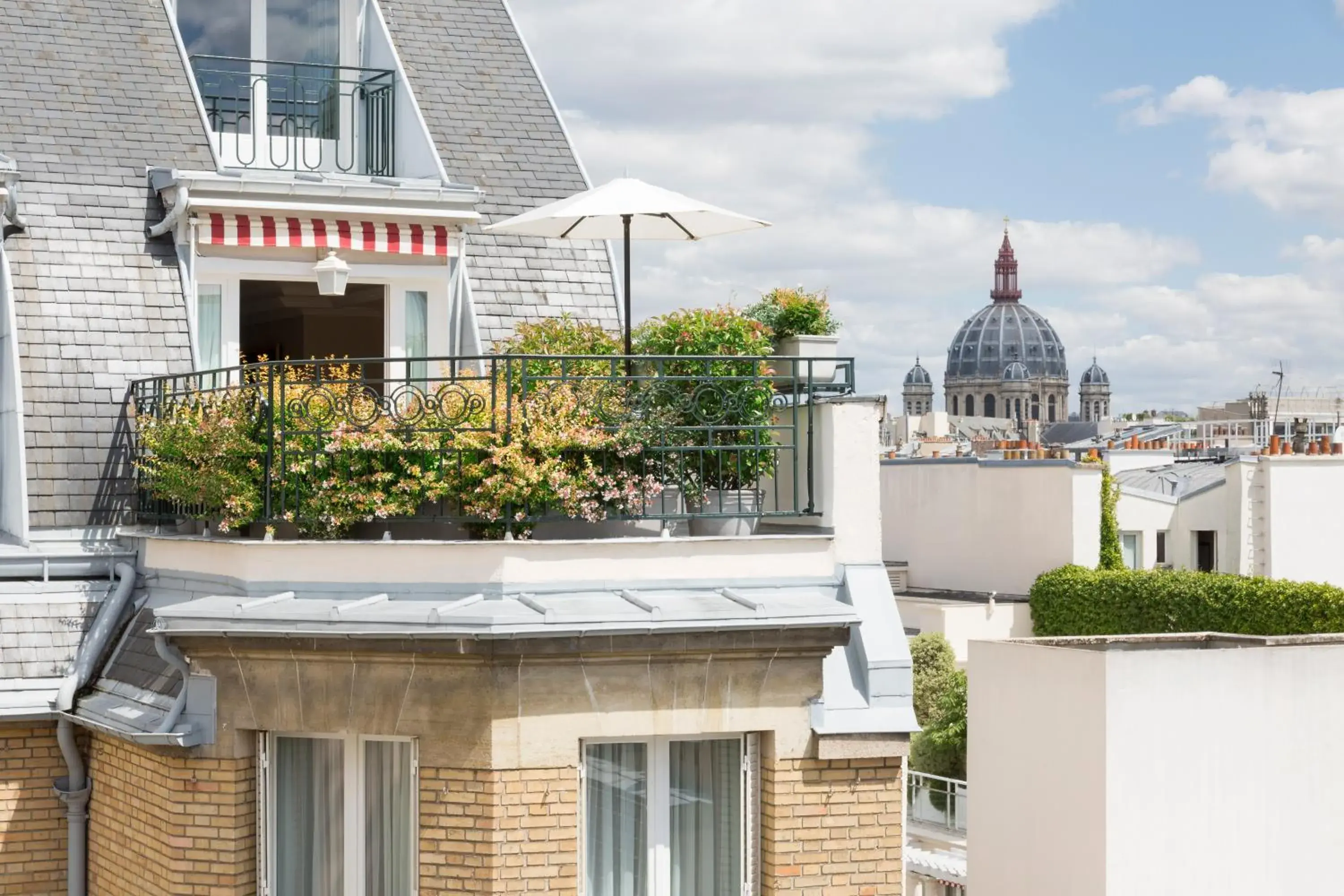 Balcony/Terrace in Le Bristol Paris - an Oetker Collection Hotel