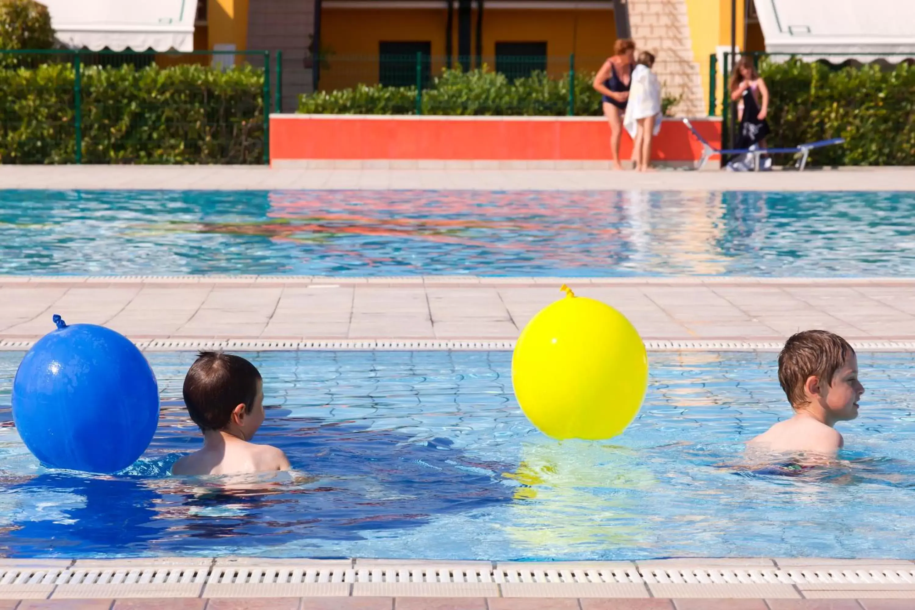 Swimming Pool in Villaggio dei Fiori Apart- Hotel 3 Stars - Family Resort
